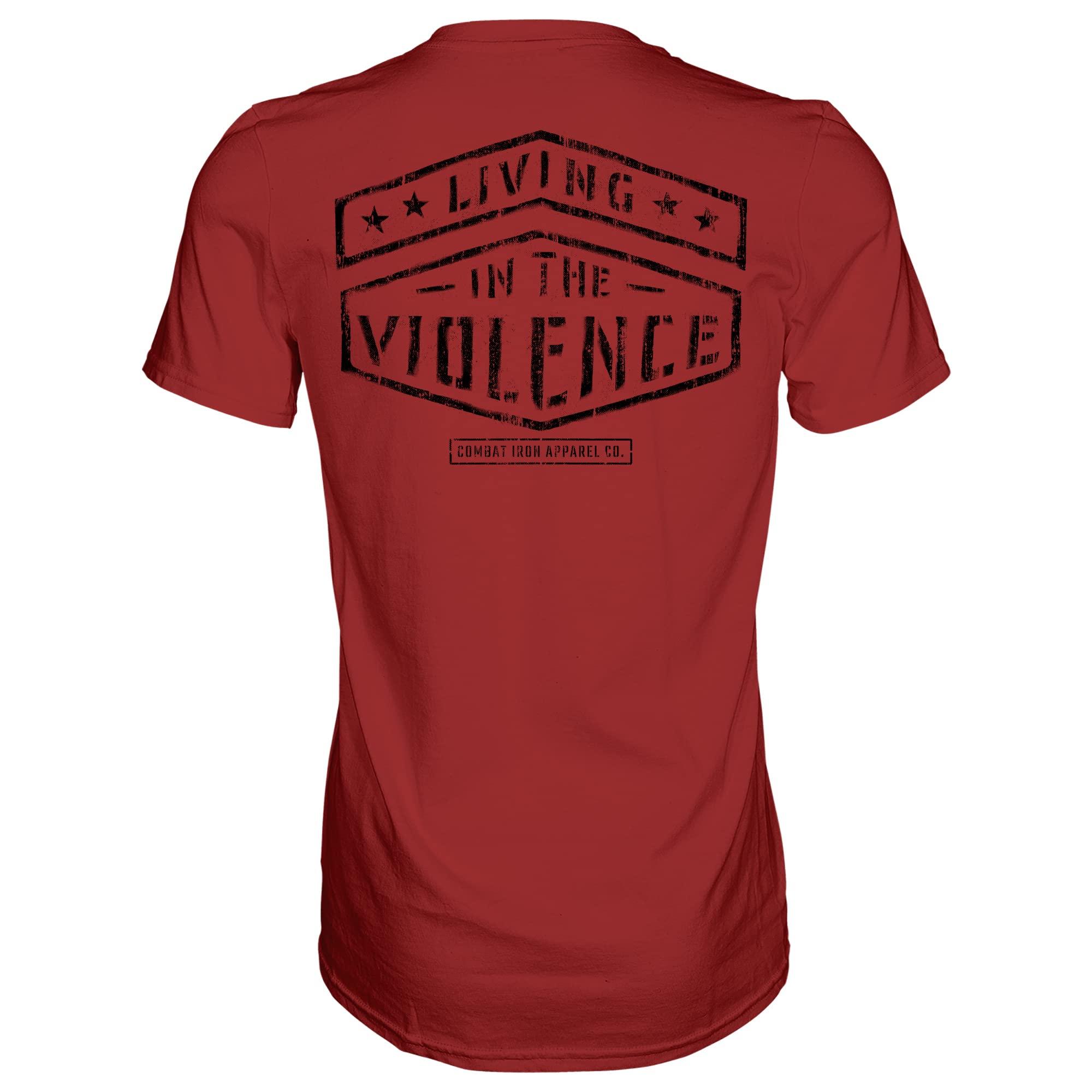 Combat Iron Men's Graphic Tees | Violence Themed Graphic T-Shirts for Men | Streetwear, Casual Wear & Gaming Outfits