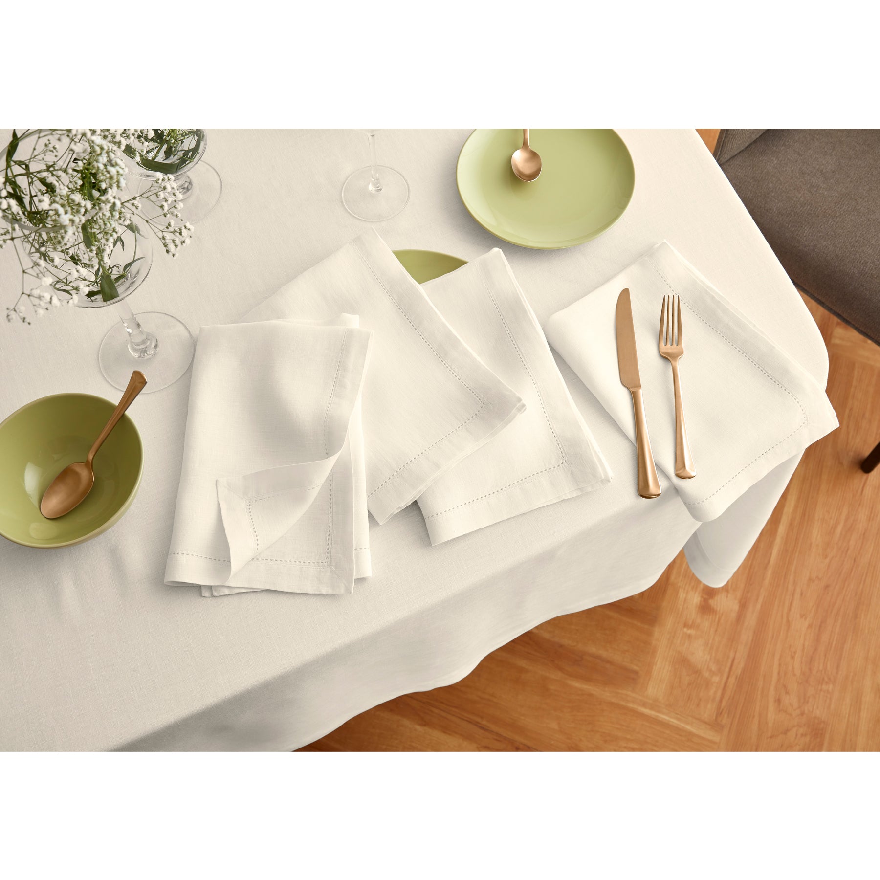 Sonoma Tablecloth - Premium Cotton Table Cover for Dining & Decor | Perfect for Parties, Weddings & Home Decor