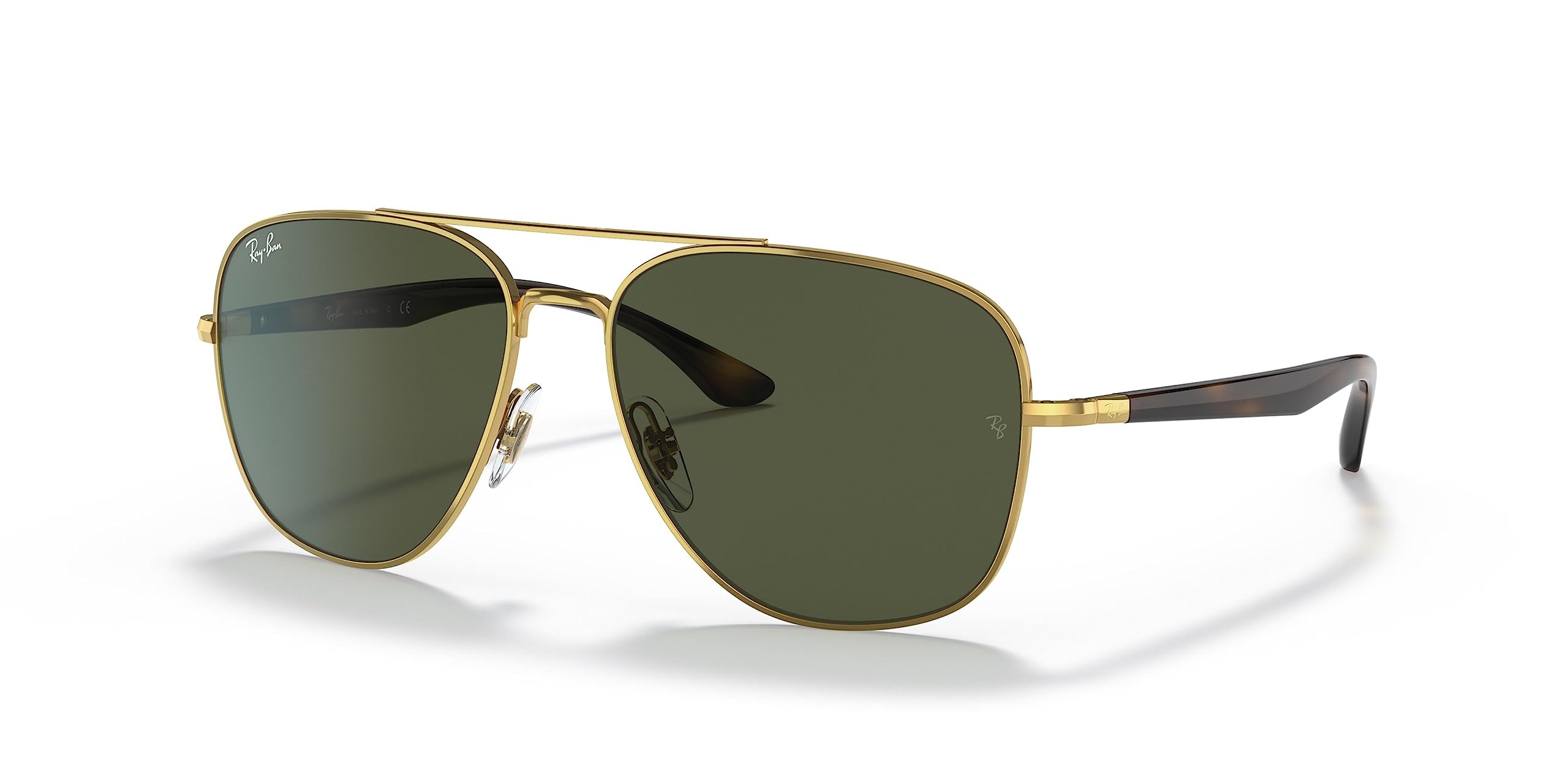 Ray-Ban RB3683 Square Sunglasses for Men & Women - Classic UV Protection Polarized Lenses - Perfect for Driving, Beach & Outdoor Activities