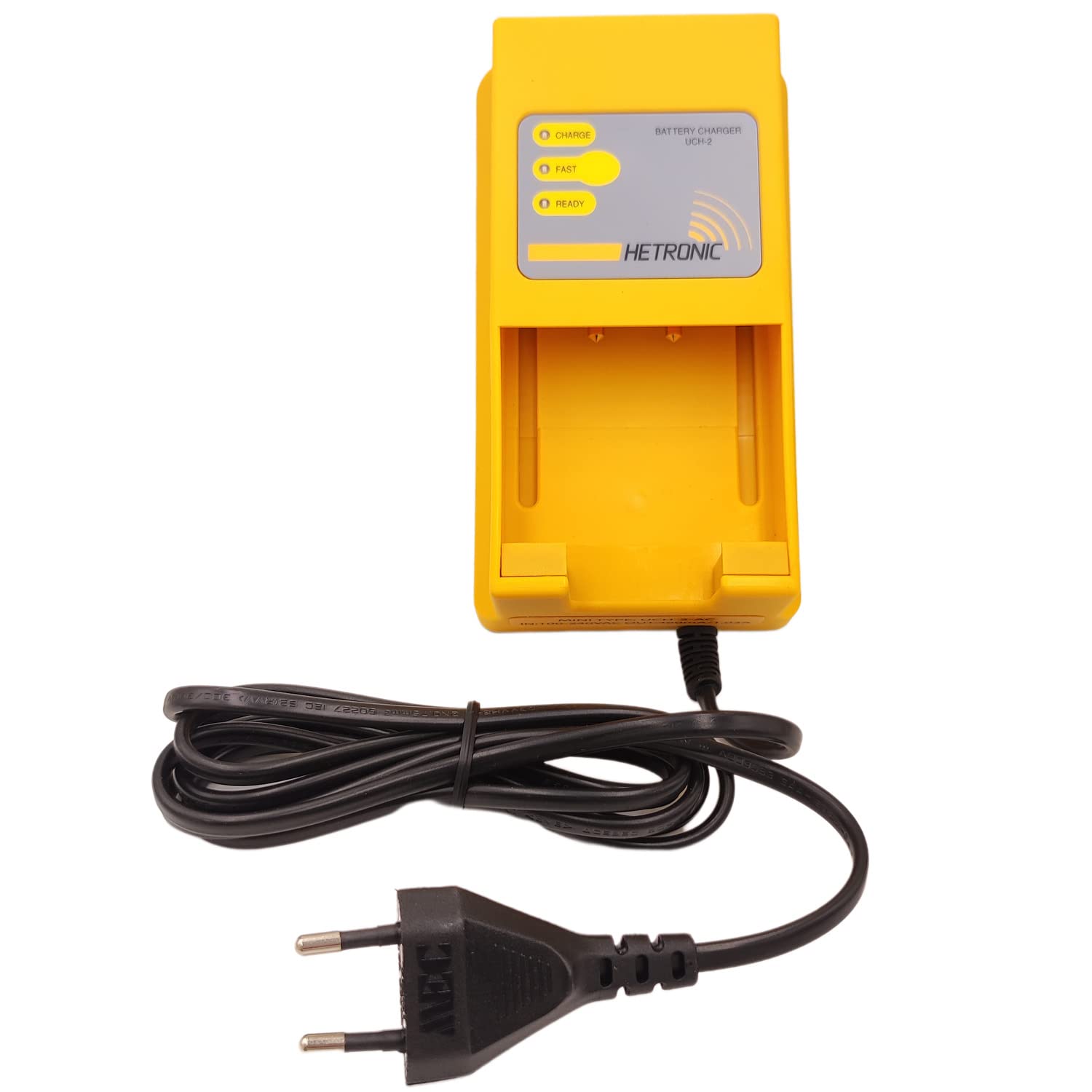 Original Hetronic UCH-2 Battery Charger for 3.6V 68300900 Grey Battery - 110-240V Universal Direct Charger - Perfect for Power Tools, Remote Controls & Industrial Equipment