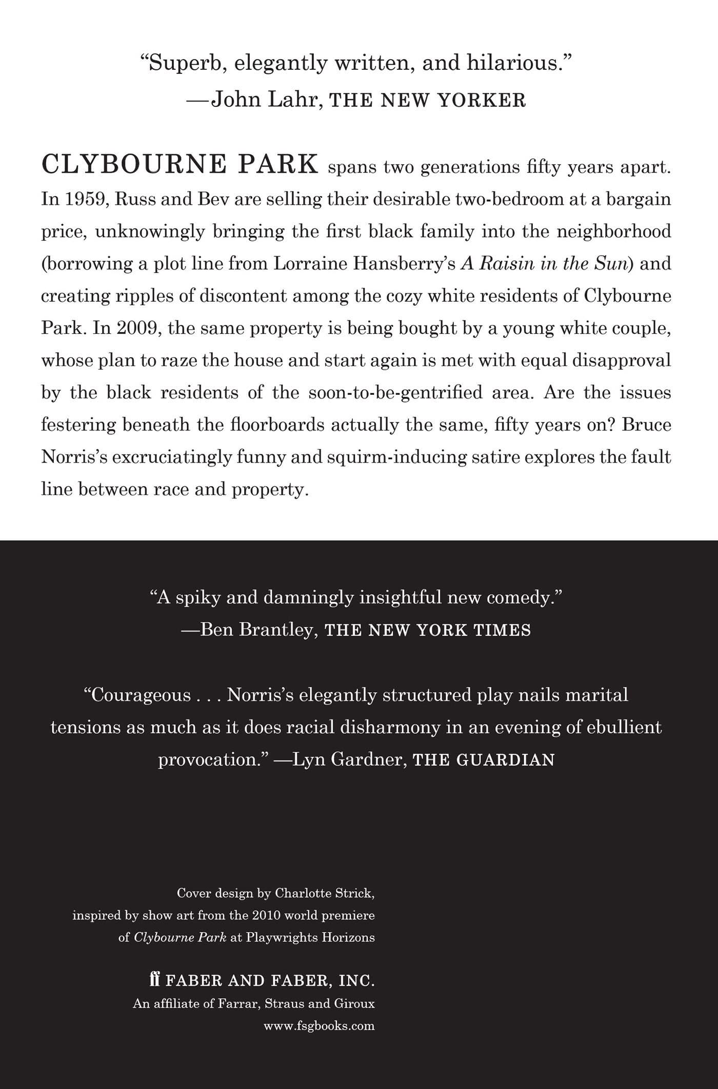 Clybourne Park: Tony Award-Winning Best Play - Drama for Theater Lovers & Book Clubs