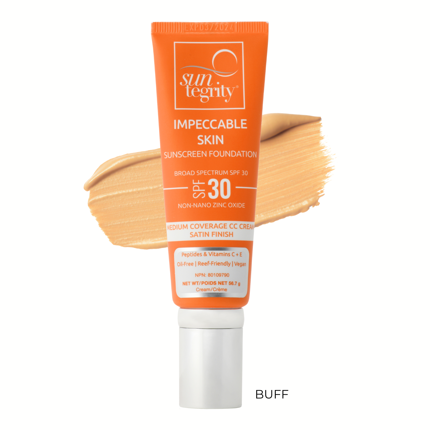 Impeccable Skin SPF 30 Sunscreen Lotion - Broad Spectrum UVA/UVB Protection, Lightweight & Non-Greasy Formula for Daily Face & Body Use | Perfect for Outdoor Activities, Beach & Everyday Sun Protection
