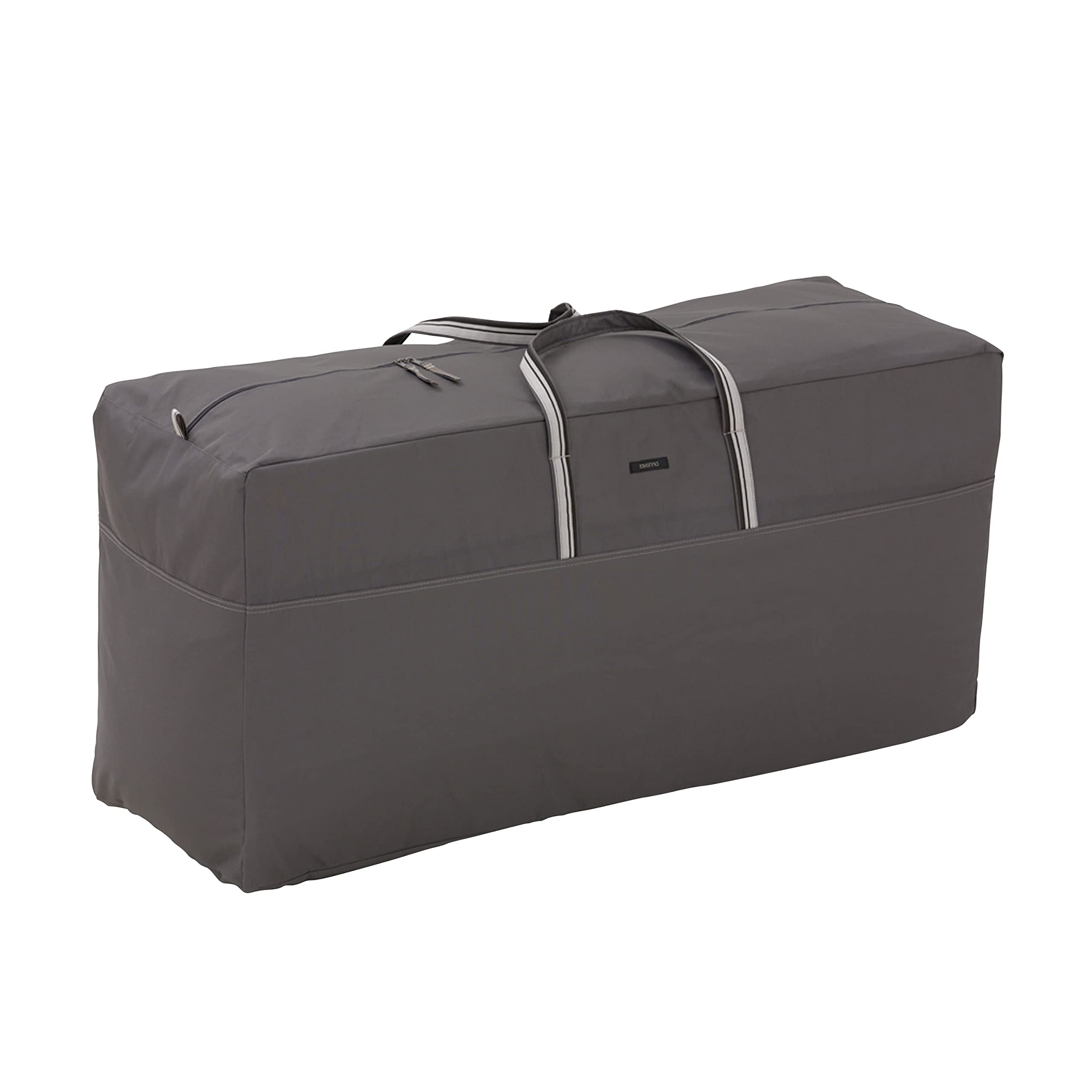 Classic Accessories Ravenna 45.5 Inch Water-Resistant Patio Cushion & Cover Storage Bag - Durable Outdoor Furniture Protector for All Seasons