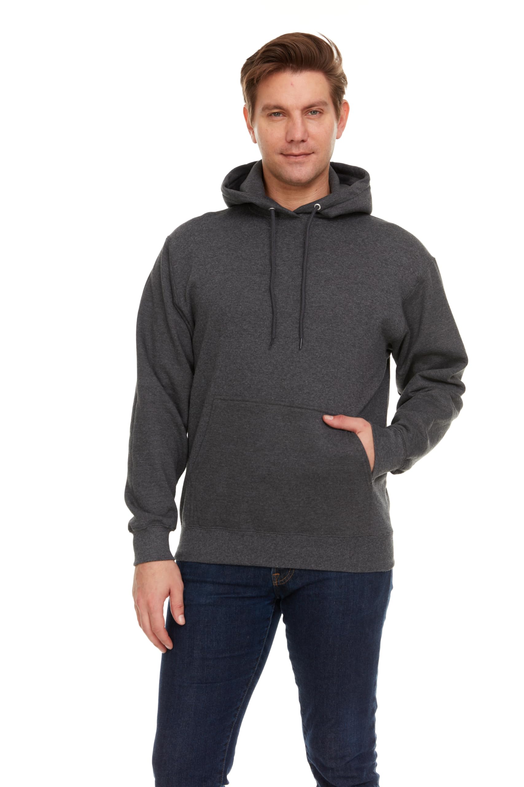 BILLIONHATS Men's Cotton Blend Hoodie Sweatshirt - Bulk Wholesale Hoodies for Adults | Casual Wear, Street Style & Gym Essentials