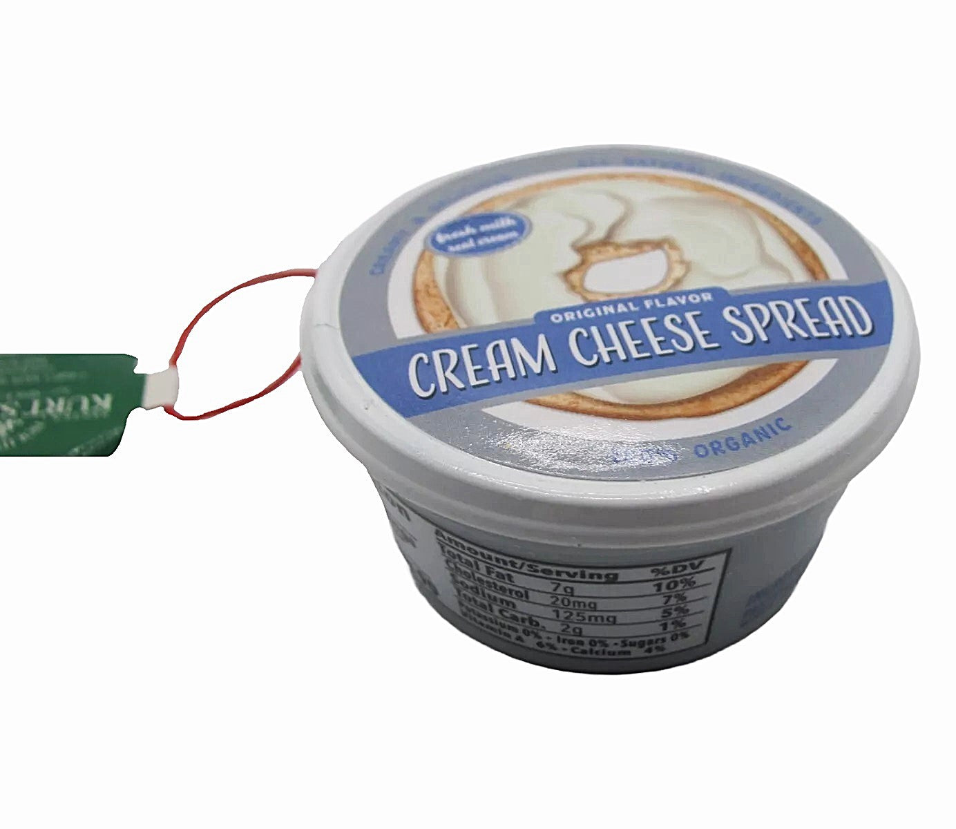 2.5 oz Mini Dipping Sauce Ornament - Hummus, French Onion Dip & Cream Cheese - Perfect for Party Favors, Gift Baskets & Holiday Decorations