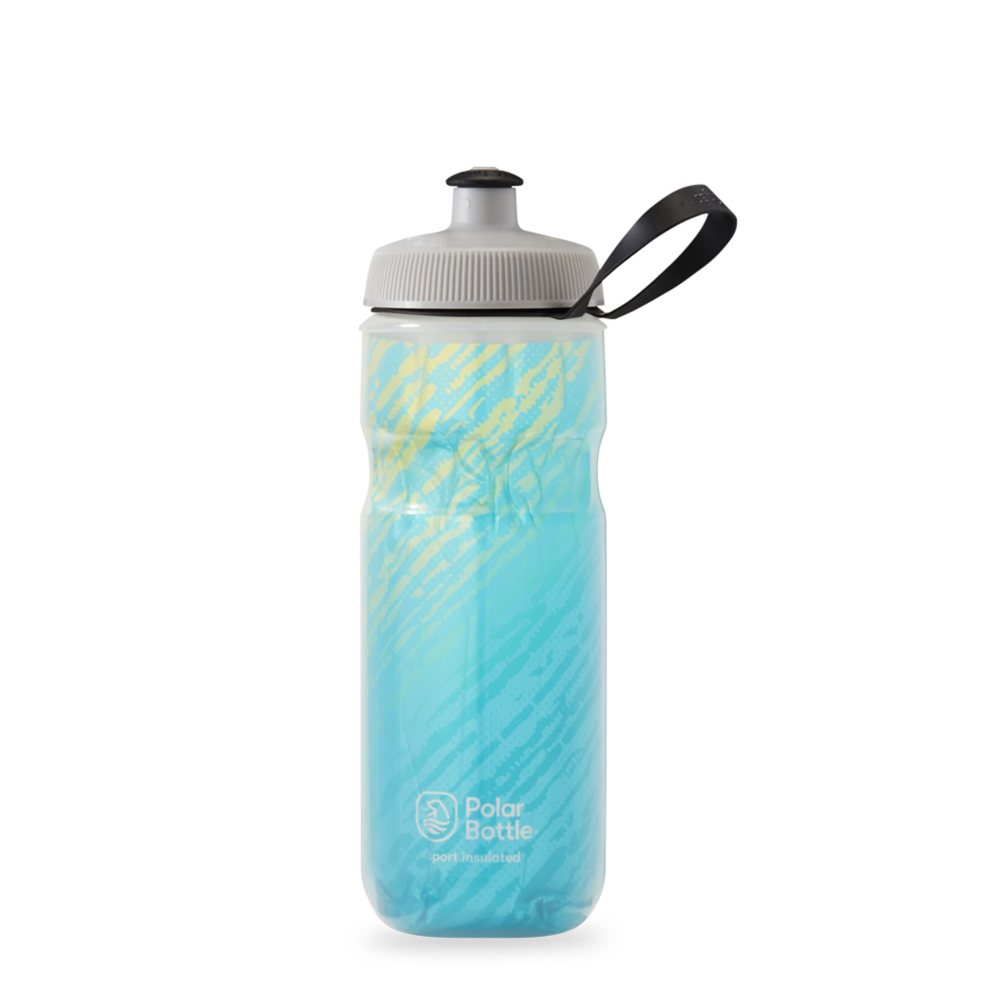Polar Bottle Sport Insulated Water Bottle by HydraPak (20oz & 24oz) – Leak Proof, BPA Free, Keeps Drinks Cold 2x Longer – Perfect for Hiking, Gym & Outdoor Activities