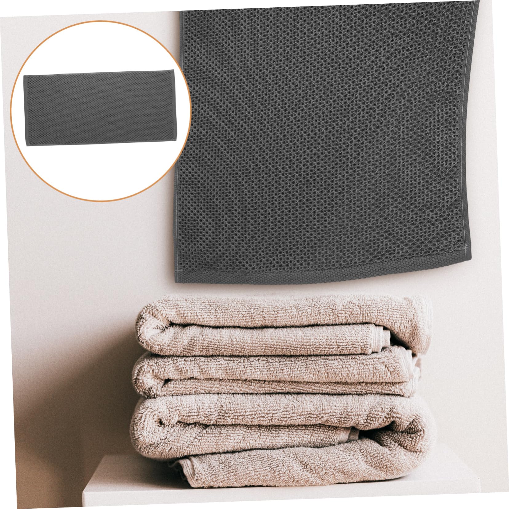 SUPVOX 2 Pack Sports Towels - Quick Dry Gym Towel, Yoga Towel & Fitness Towel with Honeycomb Texture for Sweat Absorption - Perfect for Workouts, Running, Yoga & Outdoor Activities