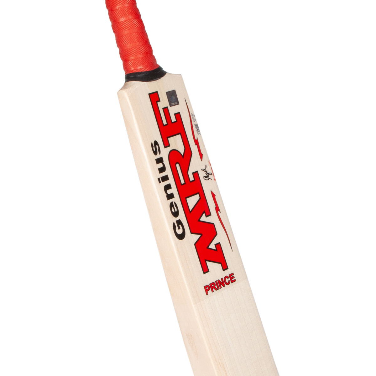 MRF Genius Prince Cricket Bat - Premium English Willow for Professional Players | Perfect for Matches, Training & Practice Sessions