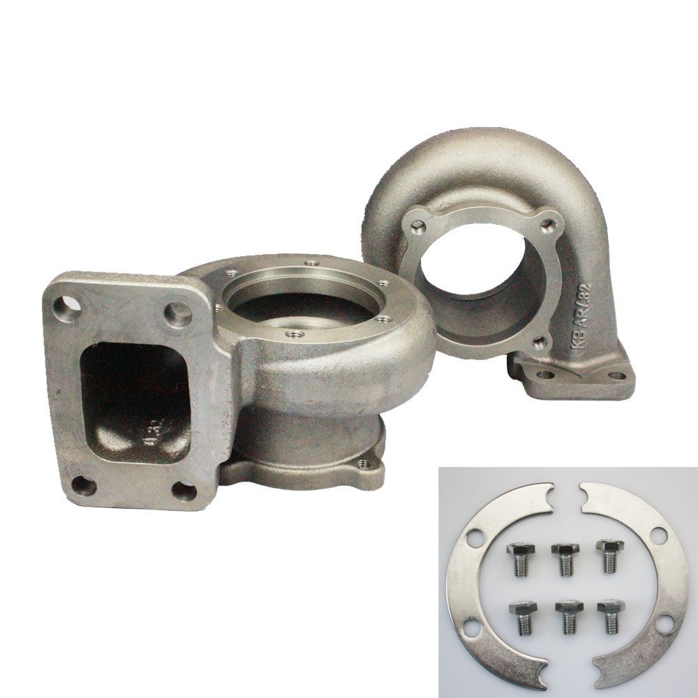 GT3071R GT3076R GT30 GTX30 Turbocharger Housing - A/R 0.82, 4-Bolt, 60mm, 84 Trim, T3 Outlet - High Performance Turbo Upgrade for Racing & Tuning Applications