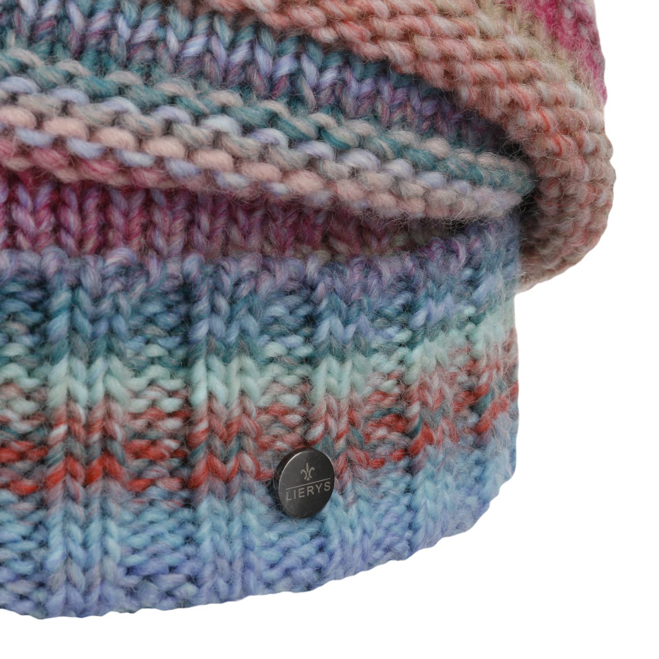 Lierys Faux Fur Pompom Beanie - Soft Winter Knit Hat for Women & Men - Cozy Cold Weather Accessory for Skiing, Snowboarding & Outdoor Activities