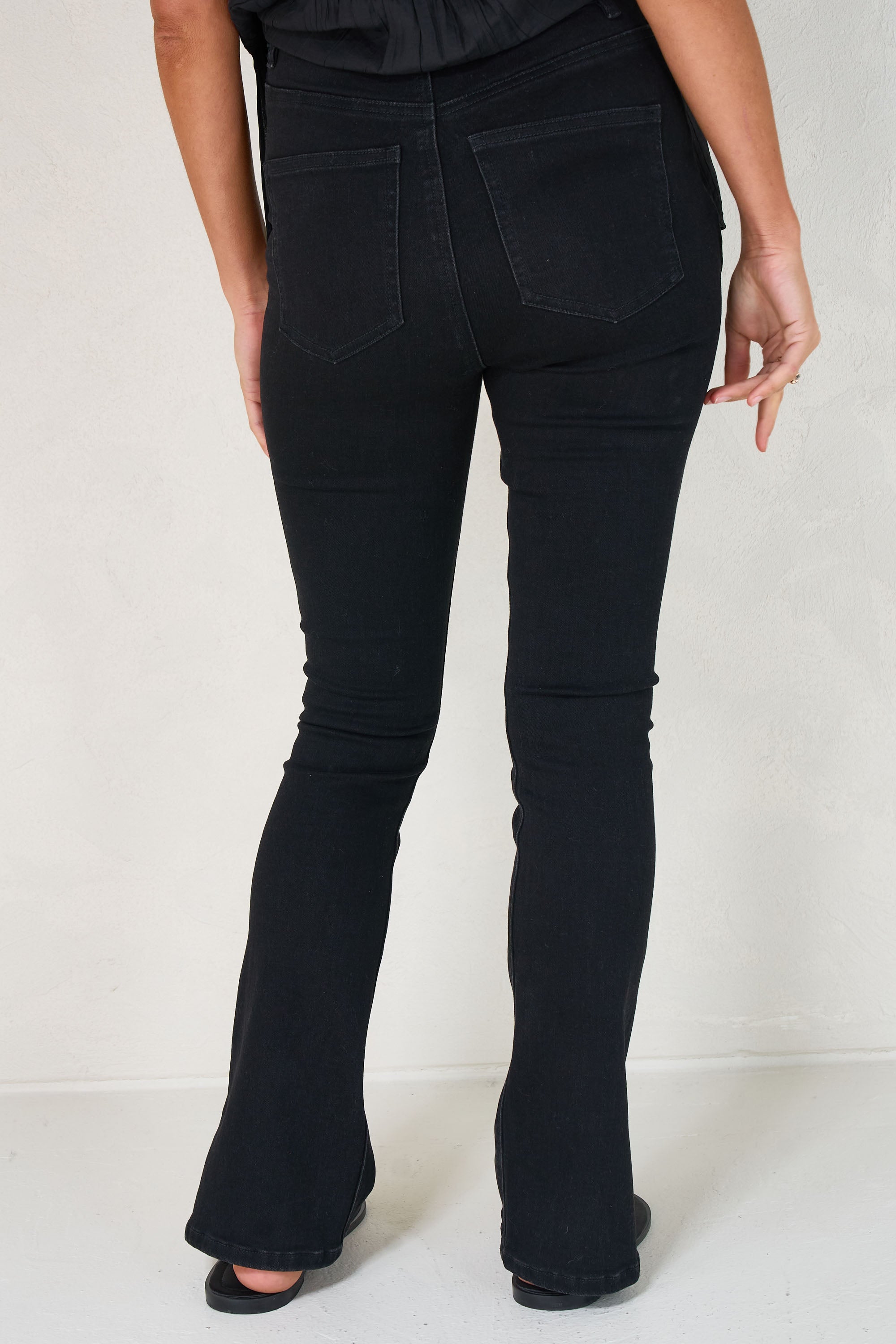 Keep It Going Split Hem Jeans for Women - Trendy High Waist Distressed Denim Pants | Perfect for Casual Outings & Street Style Fashion