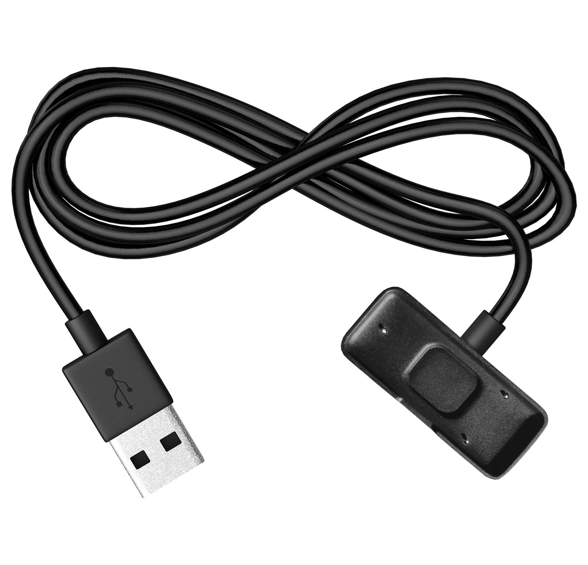Withings Pulse HR Charger - Replacement USB Charging Cable for Withings Pulse HR Fitness Tracker (Black, One Size) | Perfect for Home, Gym & Travel Use