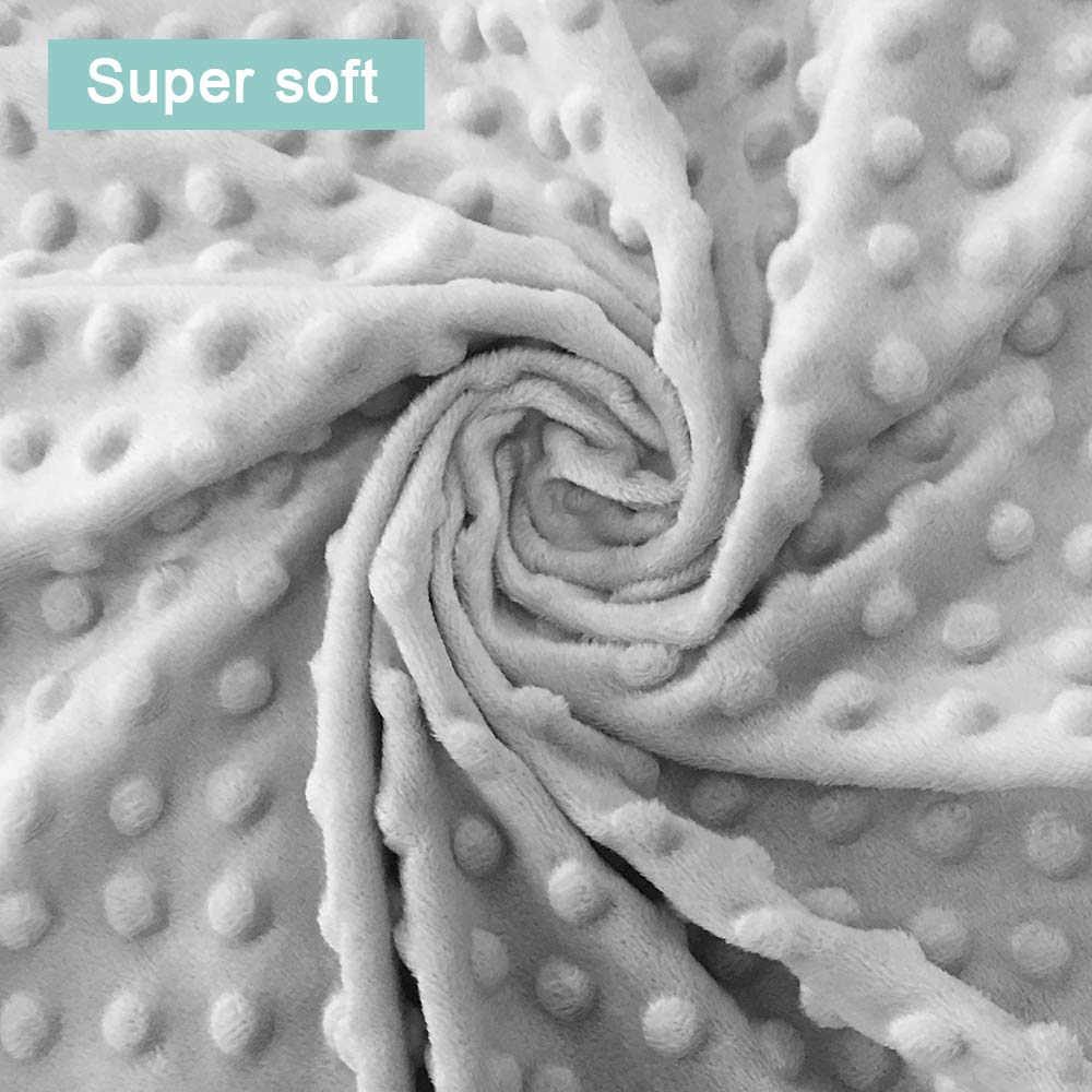 Owlowla Soft Minky Dots Changing Pad Cover - 2 Pack Waterproof Changing Table Sheets for Baby Boys & Girls (Grey/Navy) - Perfect for Nursery, Daycare & Travel Use