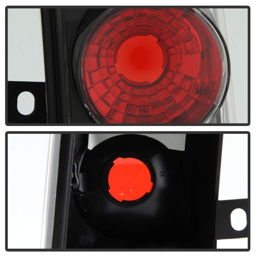Chevy Express 2003-2008 Euro Style LED Tail Lights - Rear Brake Lamps Replacement - Upgrade for Enhanced Visibility & Style at Night Driving