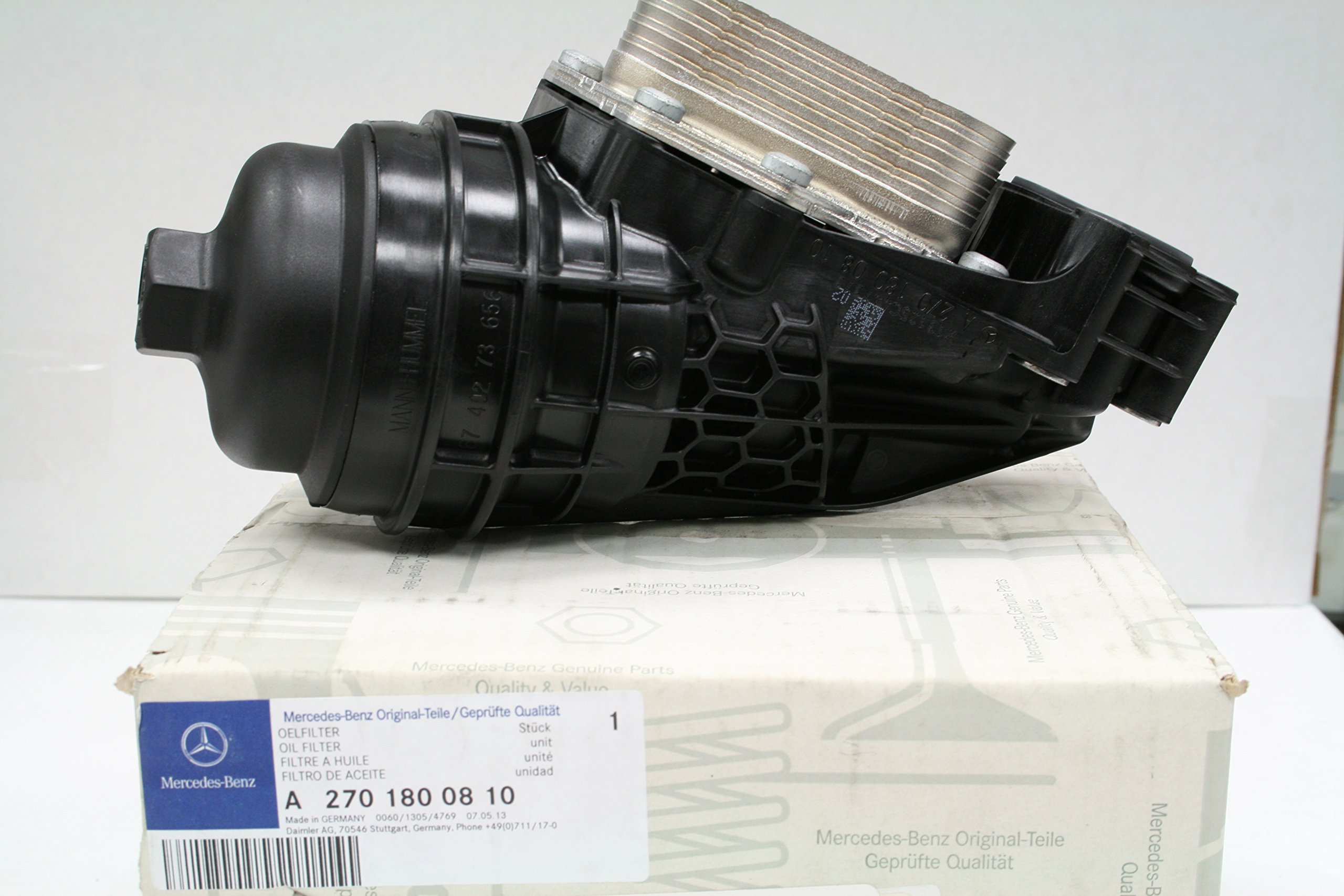 Original Mercedes-Benz Oil Filter A2701800810 - Compatible with A-Class & C-Class Models - Perfect for Routine Maintenance & Engine Protection