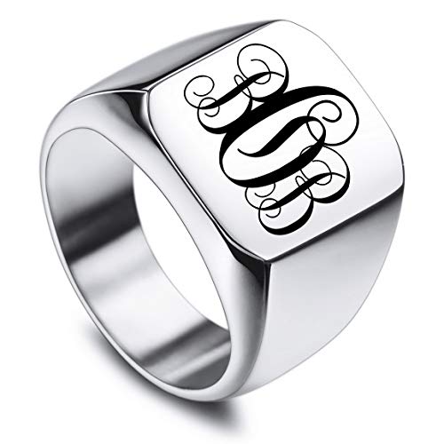 A3: Silver - Monogram