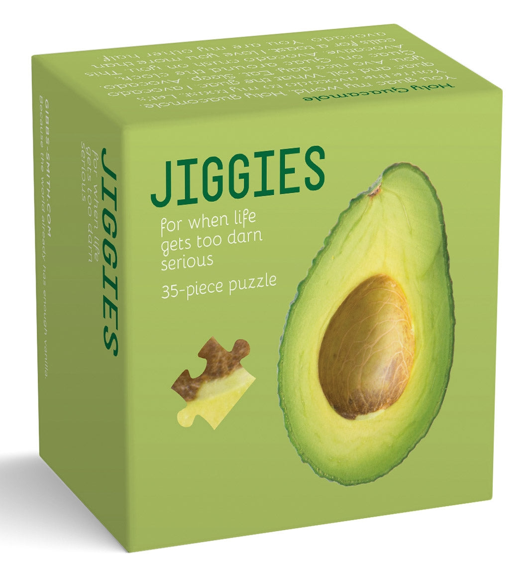 Holy Guacamole 35 Piece Jigsaw Puzzle for Kids & Adults - Fun Family Game Night Activity, Party Favor, Classroom Learning Tool