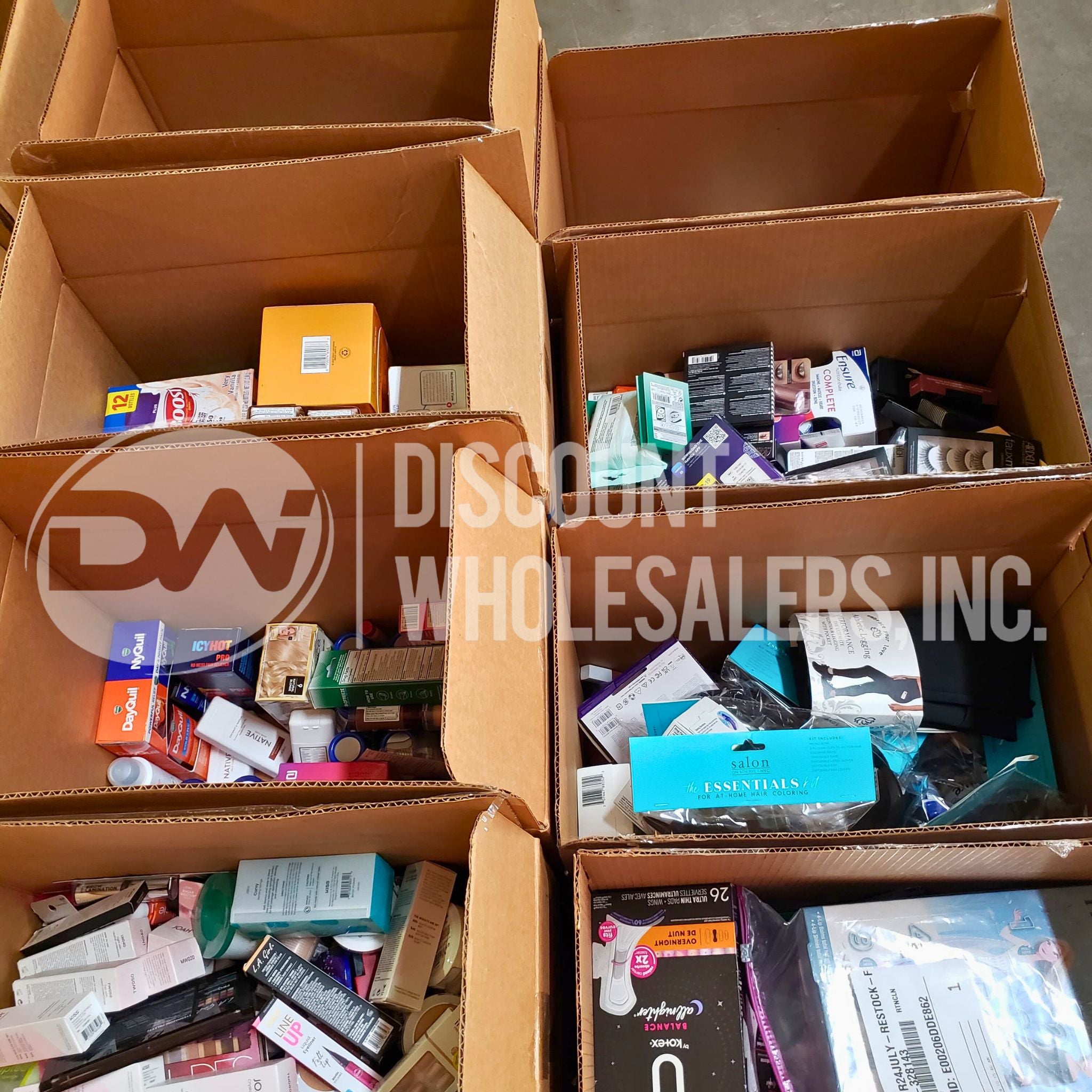 CVS Cosmetics & Health Beauty Care Bulk Pallet (1651 Pieces) – Ideal for Retail Stores, Pharmacies & Wholesale Distribution