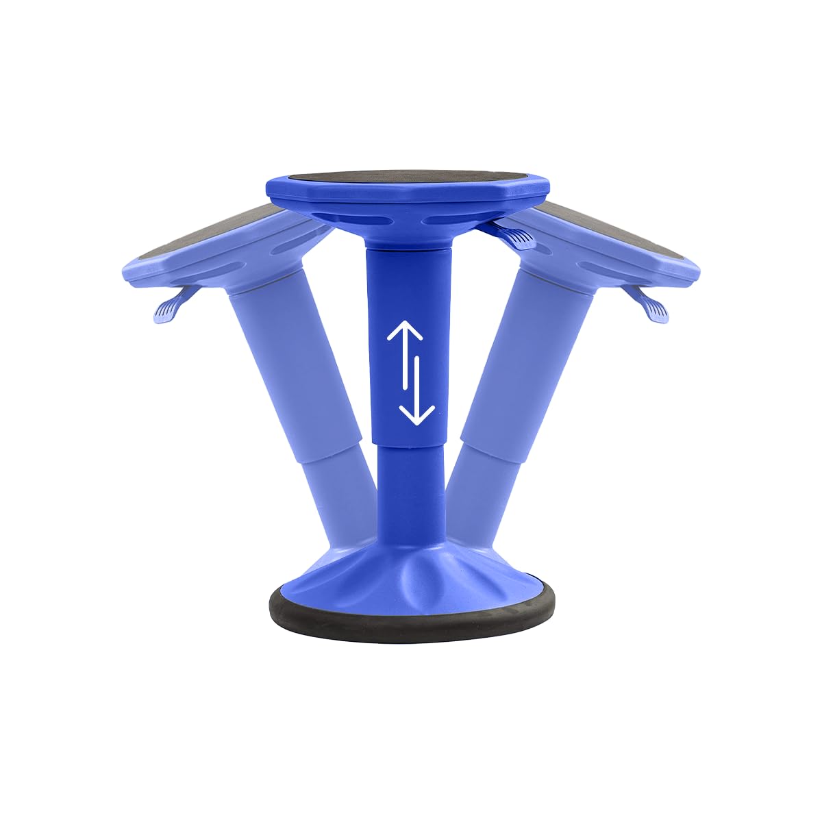 Adjustable Wobble Stool for Kids & Teens - Ergonomic Flexible Seating for Classroom & Home - Height Adjustable 17