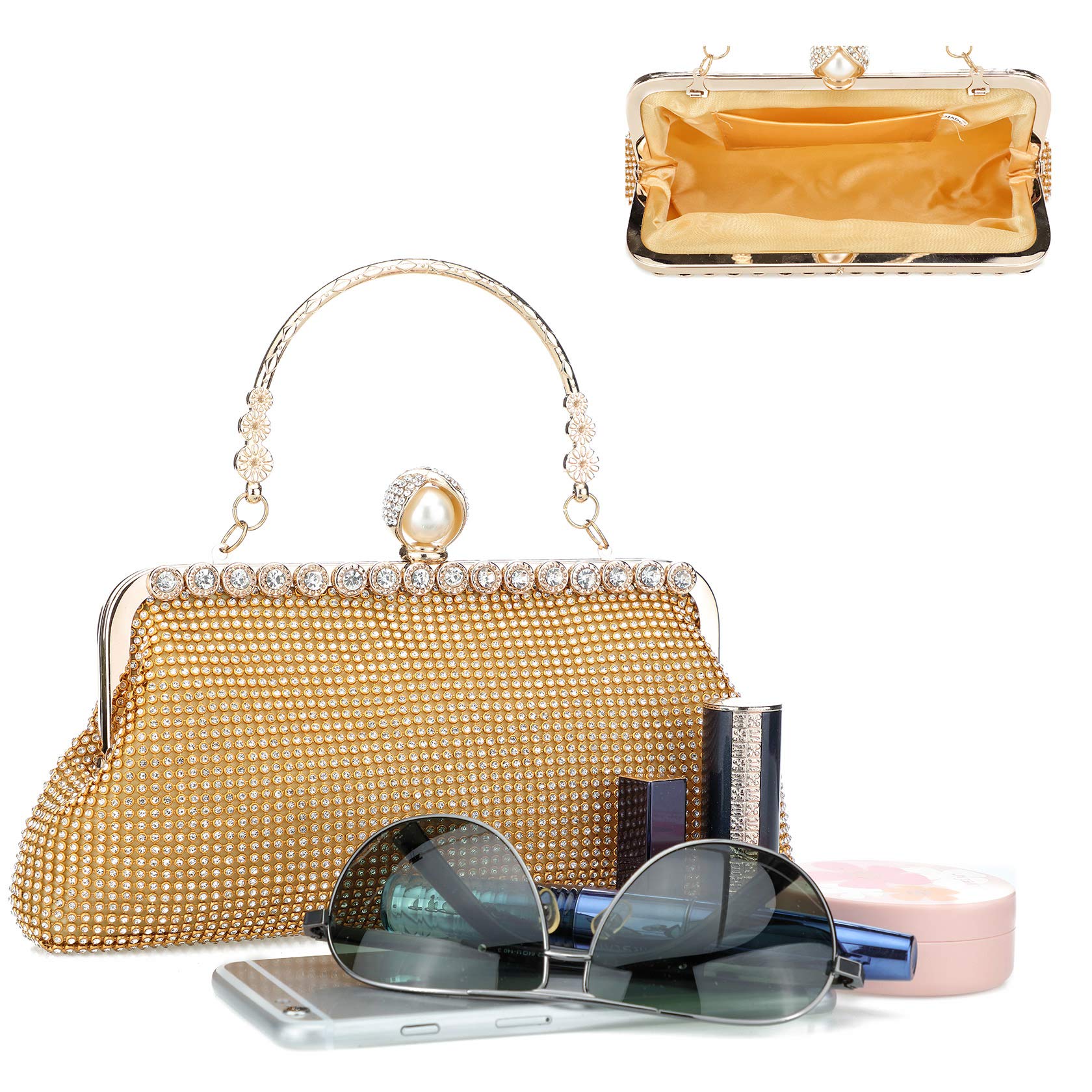 Mihawk Women's Evening Clutch Purses & Handbags - Elegant Party Clutches, Wedding Bags & Formal Event Accessories for Women | Perfect for Weddings, Galas, Prom & Special Occasions
