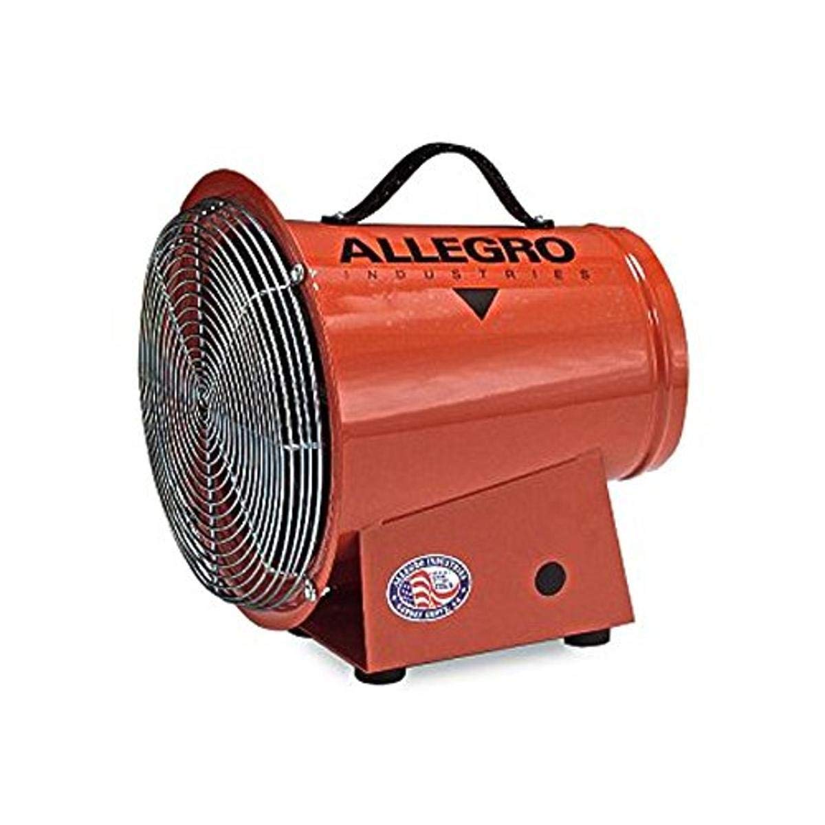 Allegro Industries 9513 AC Electric Axial Blower - High-Powered Ventilation for Workshops, Garages & Industrial Spaces