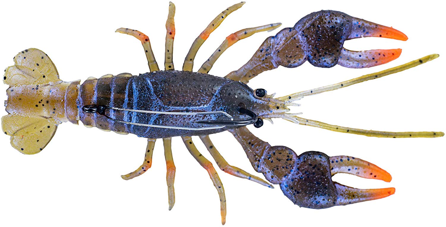 Chasebait Crawdad Mud Bug Soft Plastic Fishing Lures - Realistic Crawfish Bait for Bass, Trout, and Catfish - Perfect for Freshwater and Saltwater Fishing