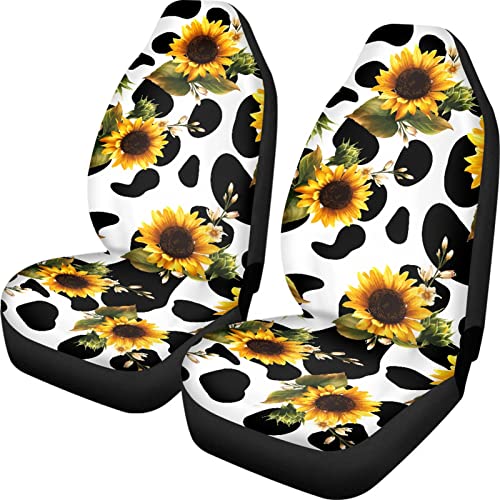 Sunflowers Cow Print
