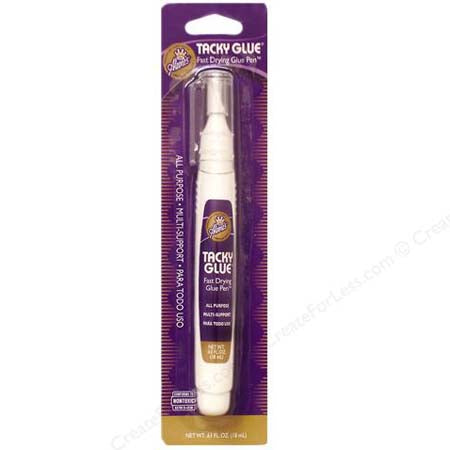 Aleene's Tacky Glue Pen - Quick-Drying, Non-Toxic Craft Adhesive for DIY Projects, Scrapbooking, and Paper Crafts | Perfect for School, Office, and Home Use