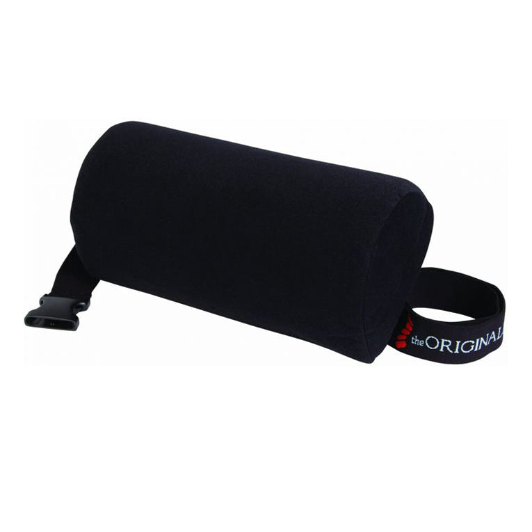 The Original McKenzie® D-Shape Lumbar Roll - Premium Back Support Pillow for Office Chairs, Car Seats & Home Use - Relieve Lower Back Pain & Improve Posture