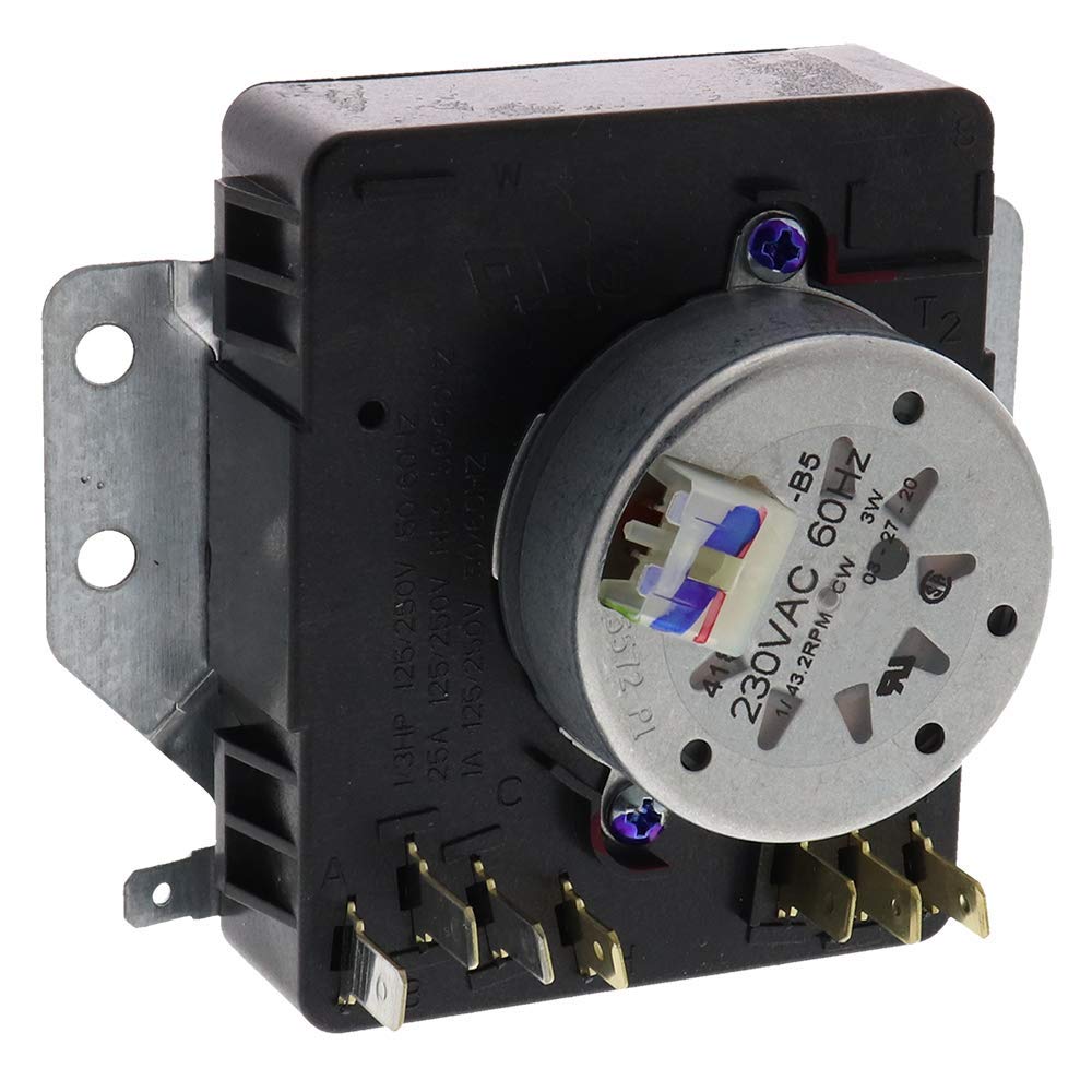 Whirlpool W10185970 Dryer Timer Replacement Part - Compatible with Multiple Models - Perfect for Home Laundry Room Repairs & Maintenance