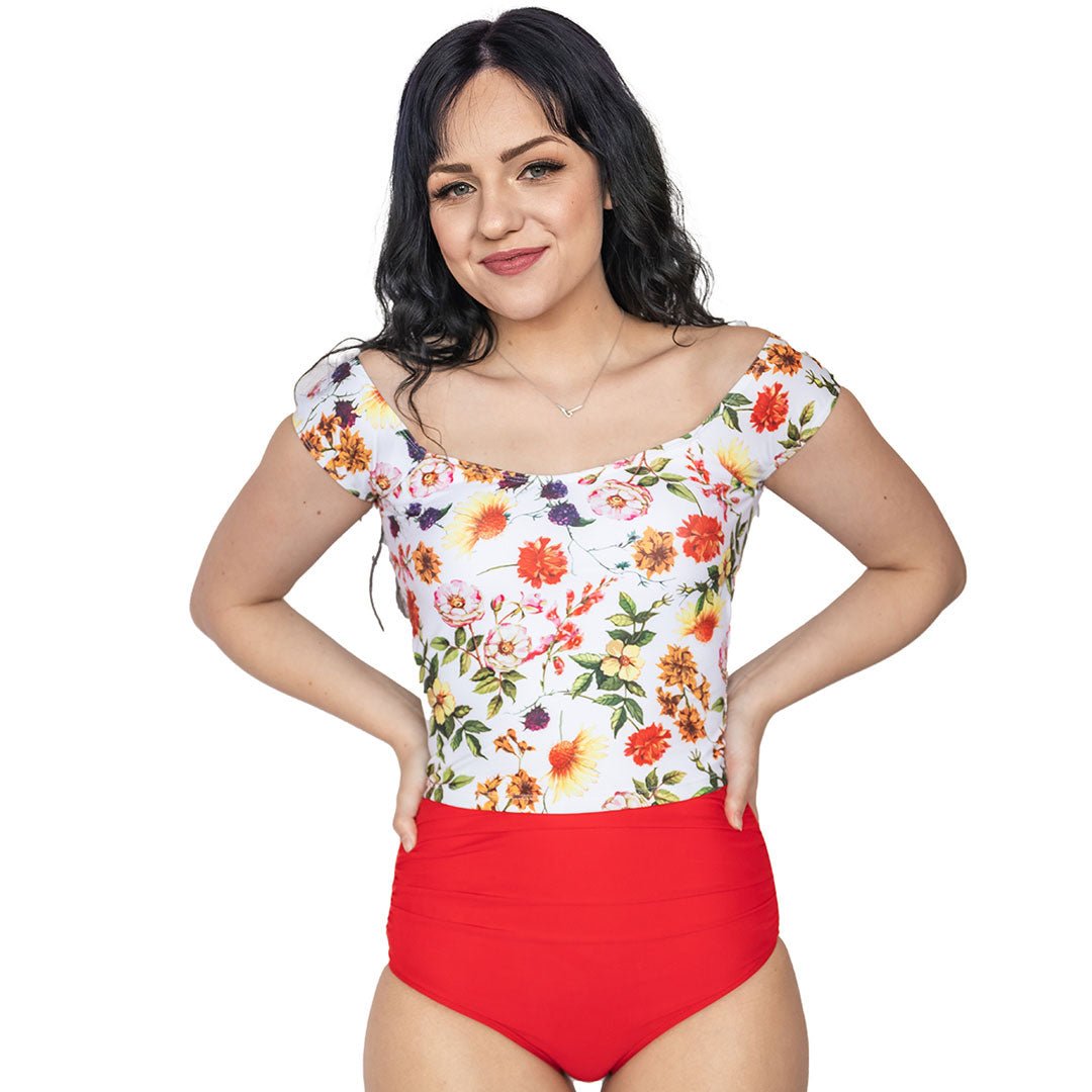 High Waist Ruched Swim Bottoms for Women - Sexy Tummy Control Bathing Suit Bottoms - Perfect for Beach, Pool, and Vacation