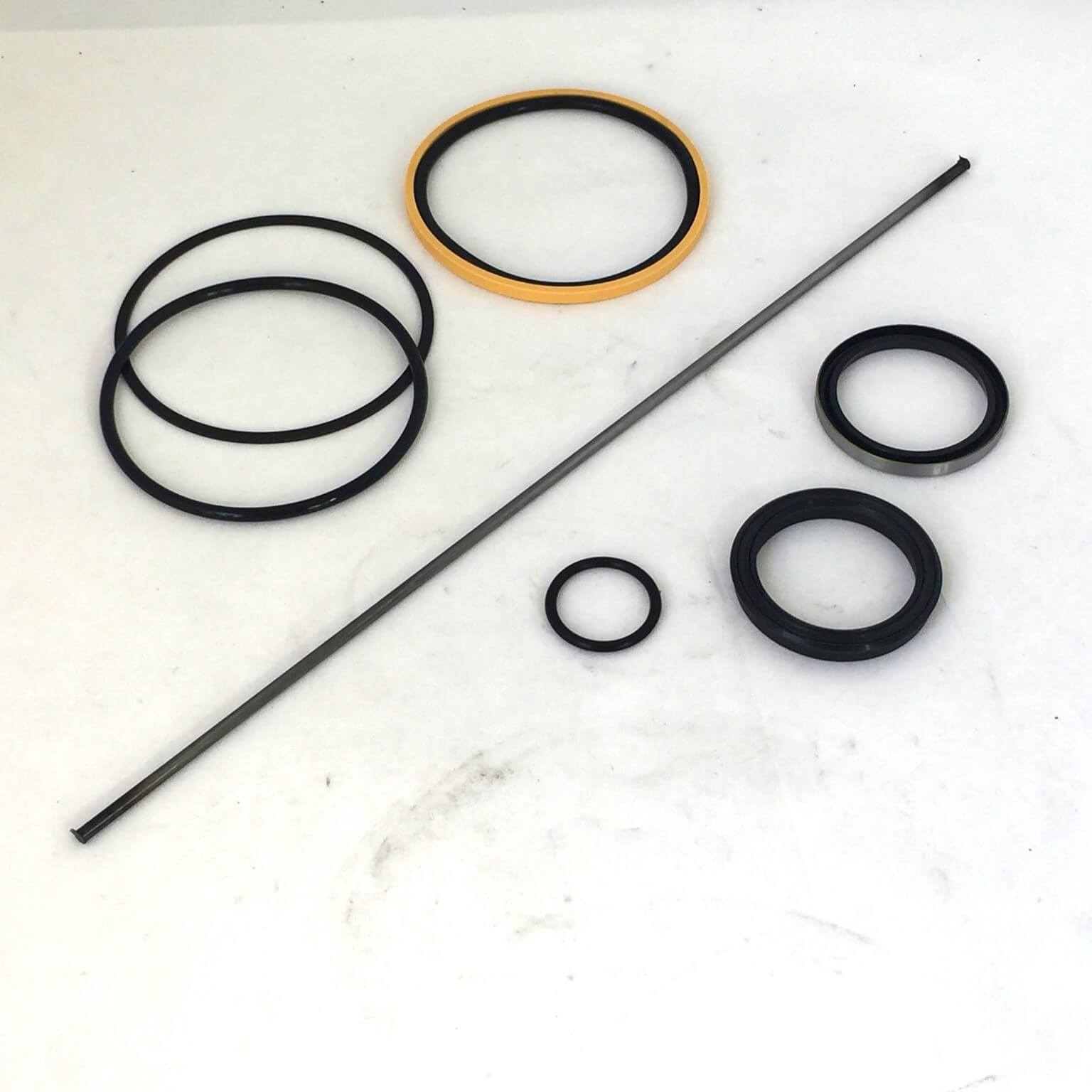 Bobcat 741 742 742B 743 743B 743DS Loader Bucket Tilt Cylinder Seal Kit with Press-In Wiper - Replacement Hydraulic Seal Kit for Bobcat Skid Steer Loaders - Perfect for Construction, Landscaping & Farm Equipment Repairs