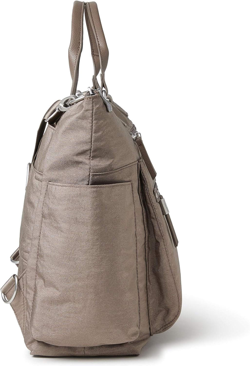 Baggallini 3-in-1 Convertible Backpack with RFID Protection & Phone Wristlet - Stylish Travel Bag for Women, Perfect for Commuting, Shopping & Airplane Carry-On