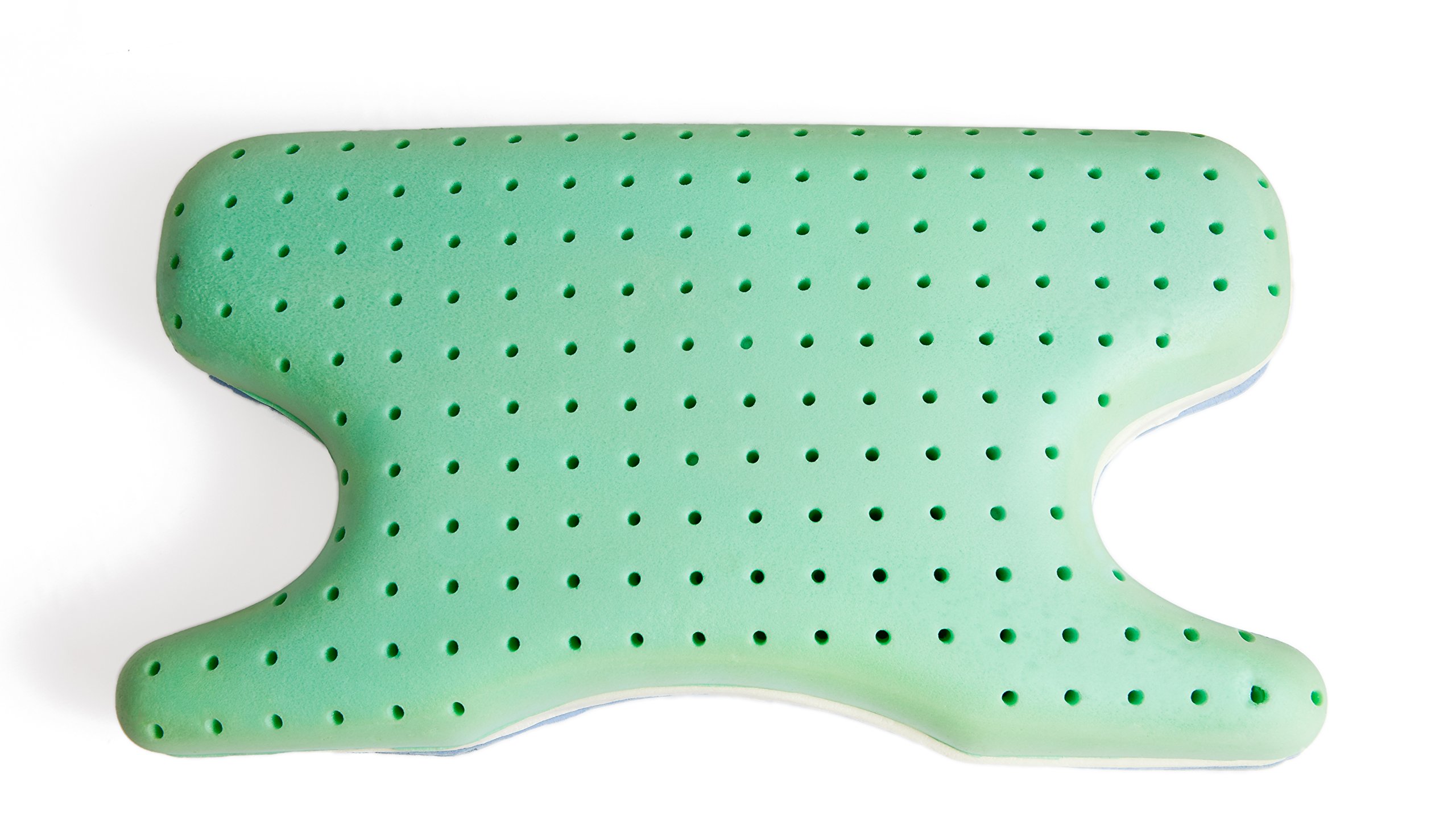 Best 2-in-1 Green Tea Infused Memory Foam CPAP Pillow for Side Sleepers - Queen Size, Adjustable Height & Firm Support for Neck Pain Relief | Perfect for CPAP Users & Sleep Apnea Therapy