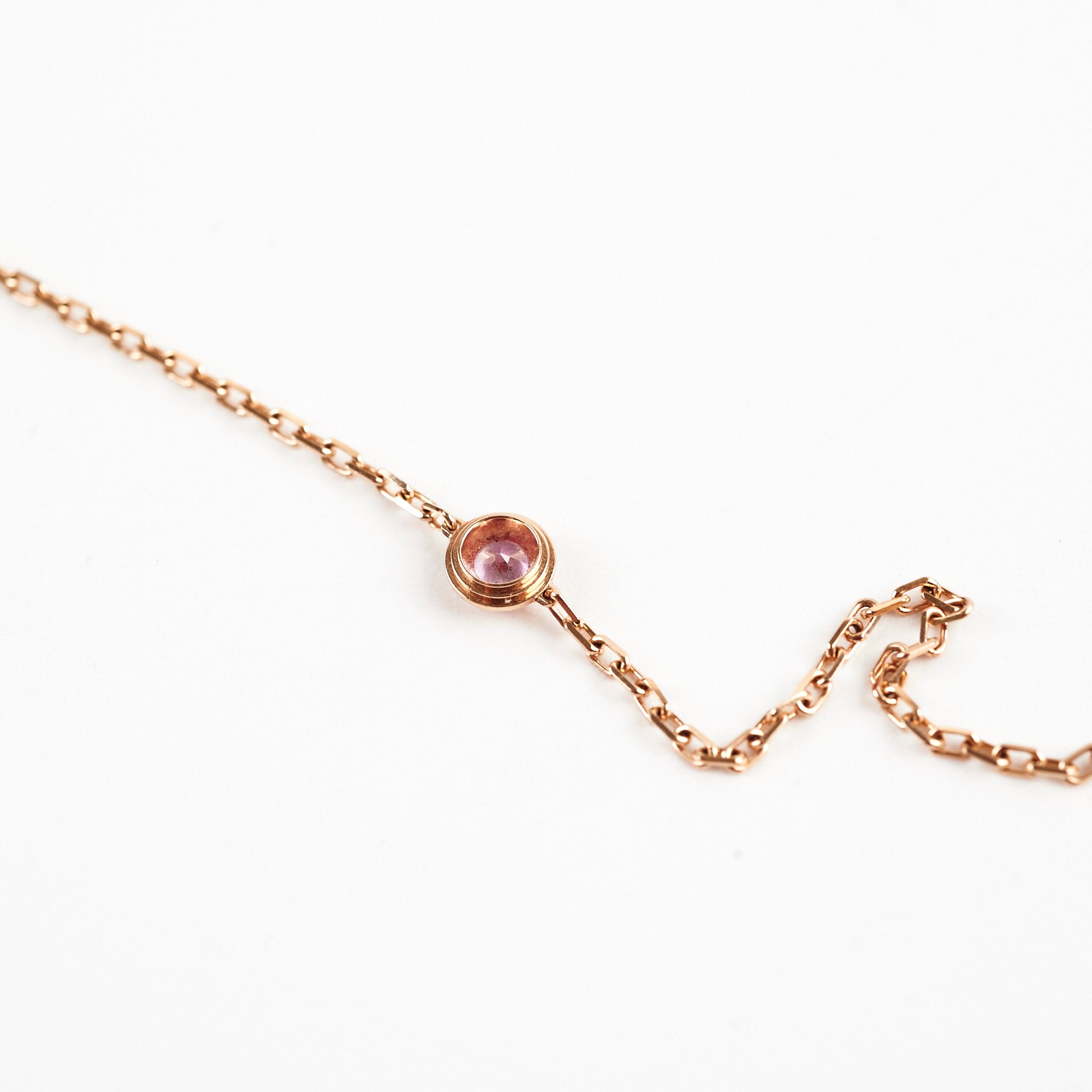 Cartier Pink Gold Sapphire Bracelet for Women - Luxury Jewelry Gift for Anniversary, Birthday & Special Occasions - Elegant & Timeless Fashion Accessory