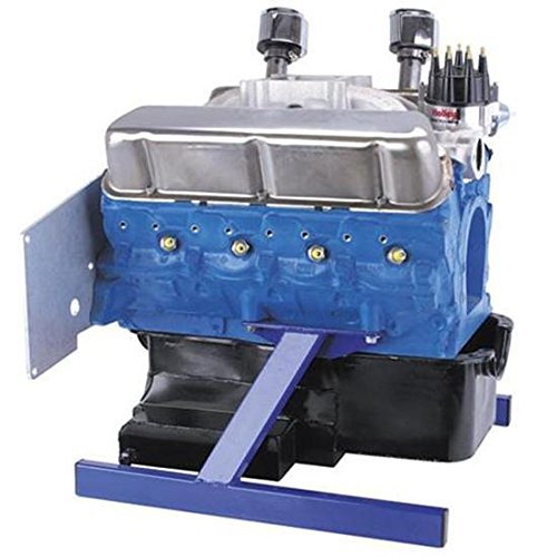 Speedway SBF V8 Engine Storage Stand with Lift Plate & Leveler - Heavy Duty Engine Stand for Chevy, Ford, Mustang - Perfect for Garage, Workshop, Auto Repair & Engine Rebuilding Projects