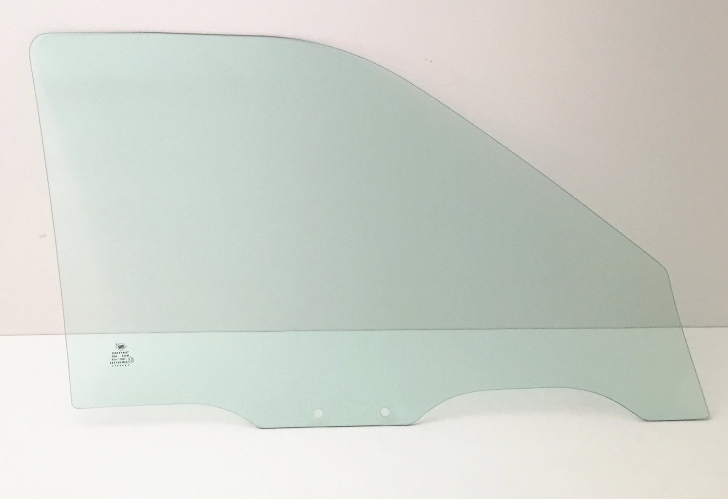 Passenger Side Front Door Window Glass Replacement for 1995-1997 Kia Sportage 4-Door Models - Right Hand Side - Perfect for Auto Glass Repair & Vehicle Maintenance