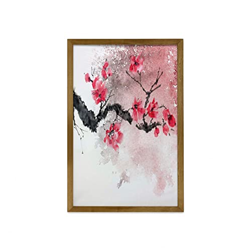 Dark Coral Pale Salmon