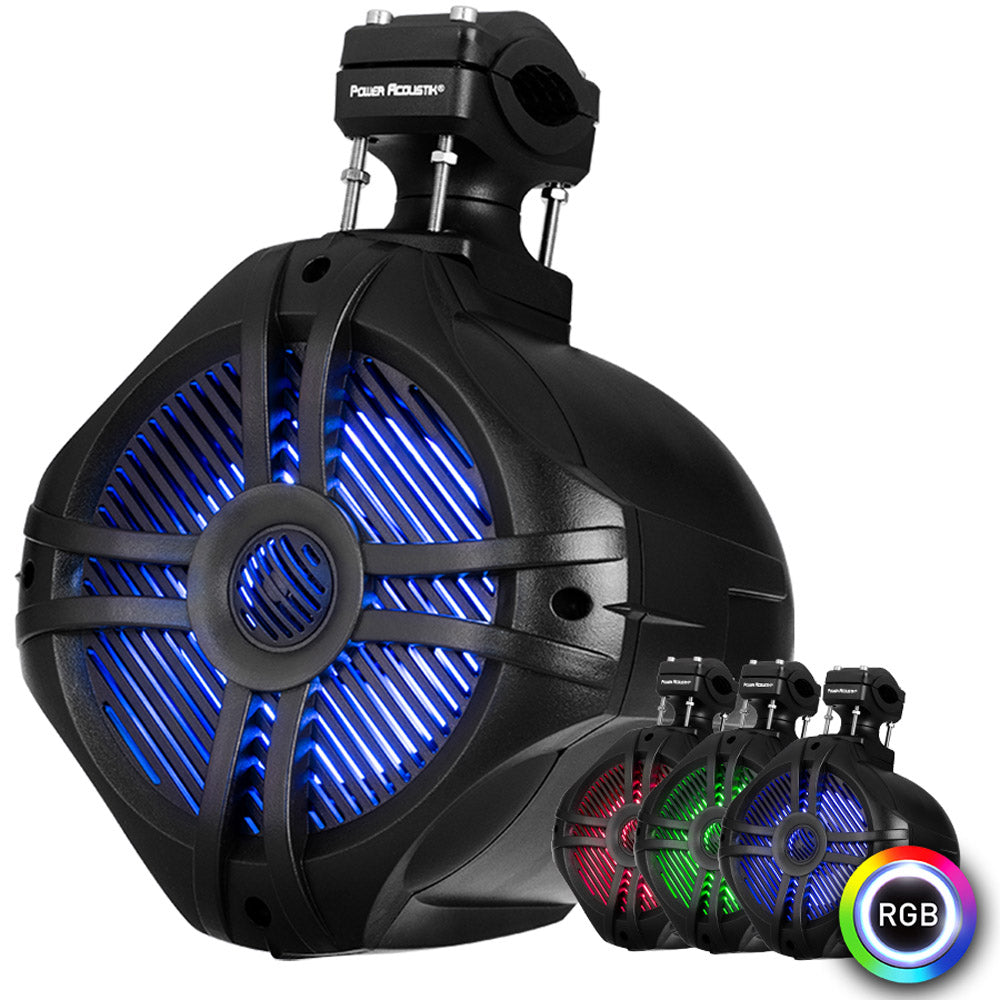 Power Acoustik MWT 80BL Marine Grade 8