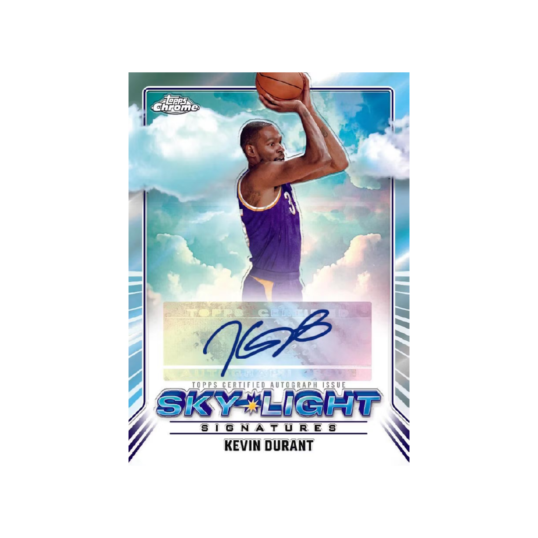 2024-25 Topps Chrome Basketball Hobby Box - 12 Packs with Autograph & Memorabilia Cards - Perfect for Collectors & NBA Fans
