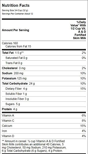 Barbara's Bakery Multigrain Shredded Spoonfuls Cereal - 14 oz | Healthy Breakfast Cereal for Kids & Adults | Perfect for Mornings, Snacks & Yogurt Toppings