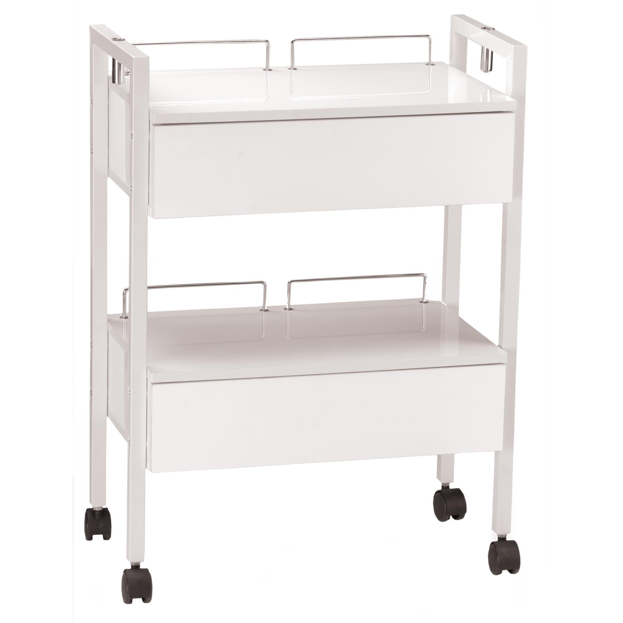 Heavy Duty Equipment Cart with 4 Drawers - Rolling Utility Cart for Tools, Workshop, Garage Storage & Organization - Perfect for Mechanics, DIY Projects & Home Use