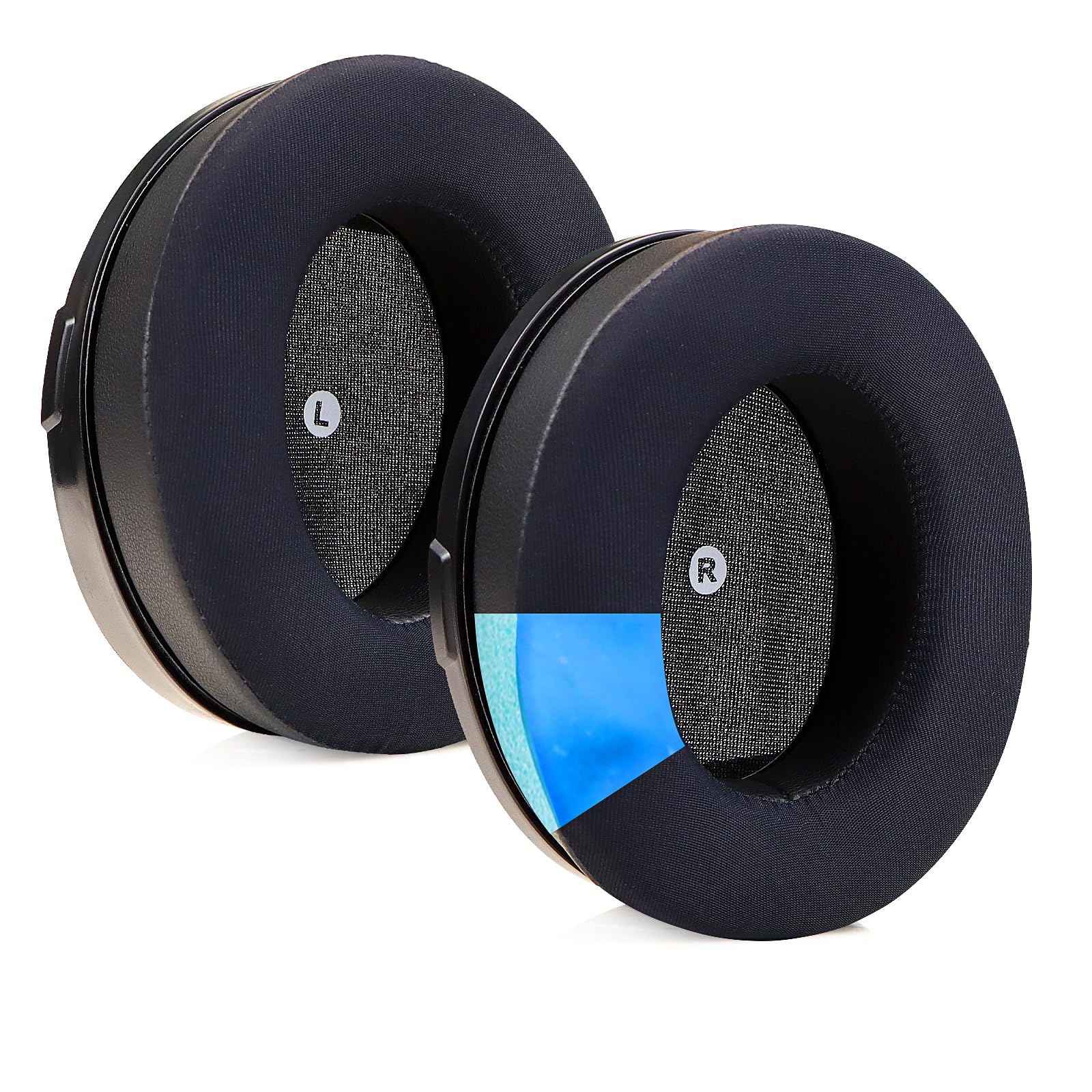Cooling Gel Earpads Replacement for Audeze Penrose & Mobius / HyperX Cloud Orbit S Gaming Headsets - High Density Memory Foam Ear Cushions with Noise Isolation (Black) - Perfect for Long Gaming Sessions & Noise Reduction