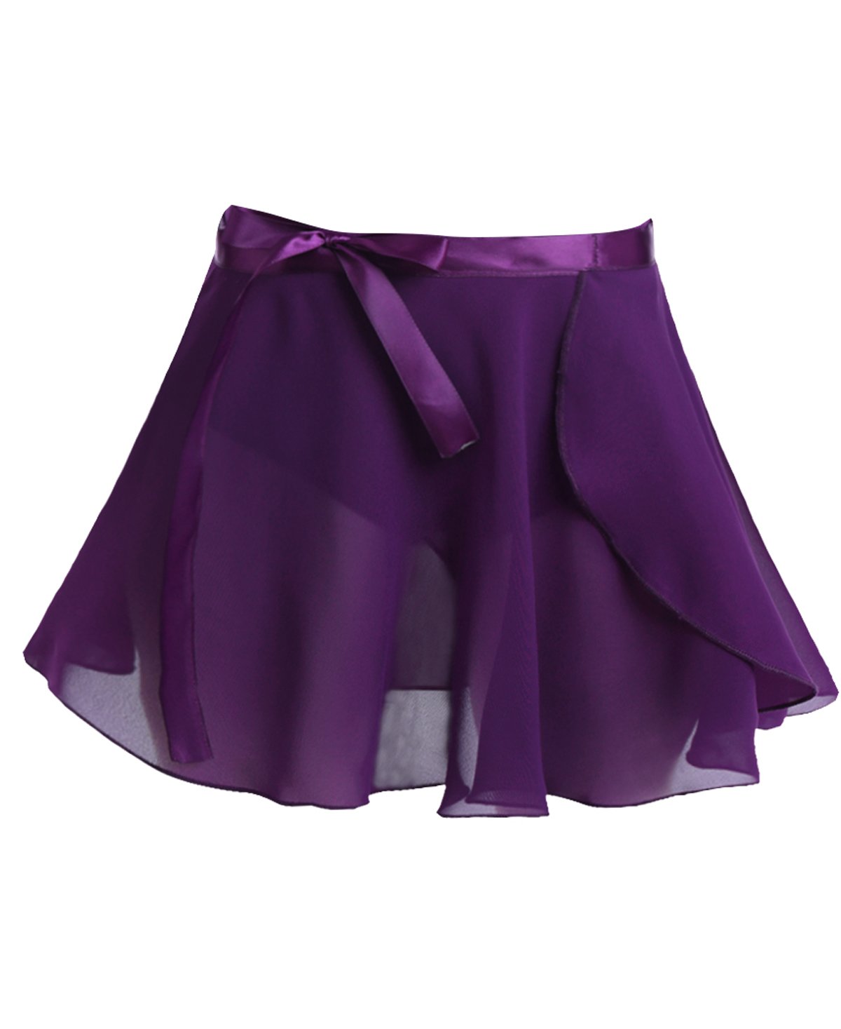 Girls Ballet Dance Outfits - Gymnastics Leotard with Tiered Chiffon Skirt | Ballerina Tutu Dress for Dance Class & Performance | Activewear for Kids Ballet, Gymnastics & Recital