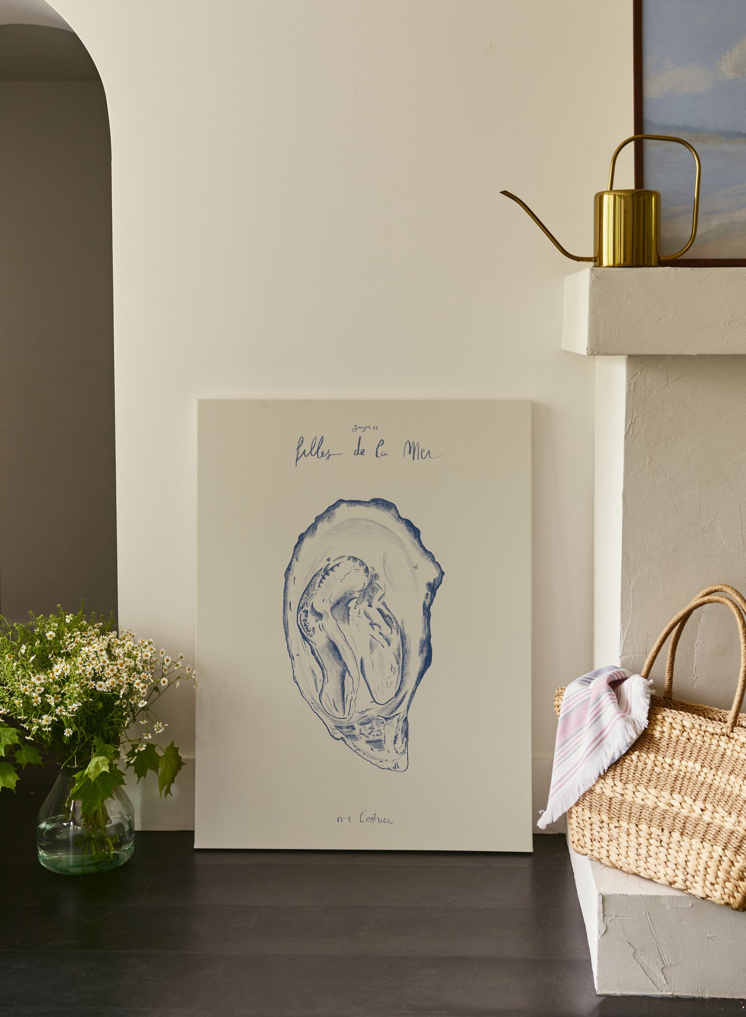 Elegant Pearls & Natural Aphrodisiacs Poster - Perfect for Home Decor, Bedroom, Spa & Romantic Gifts