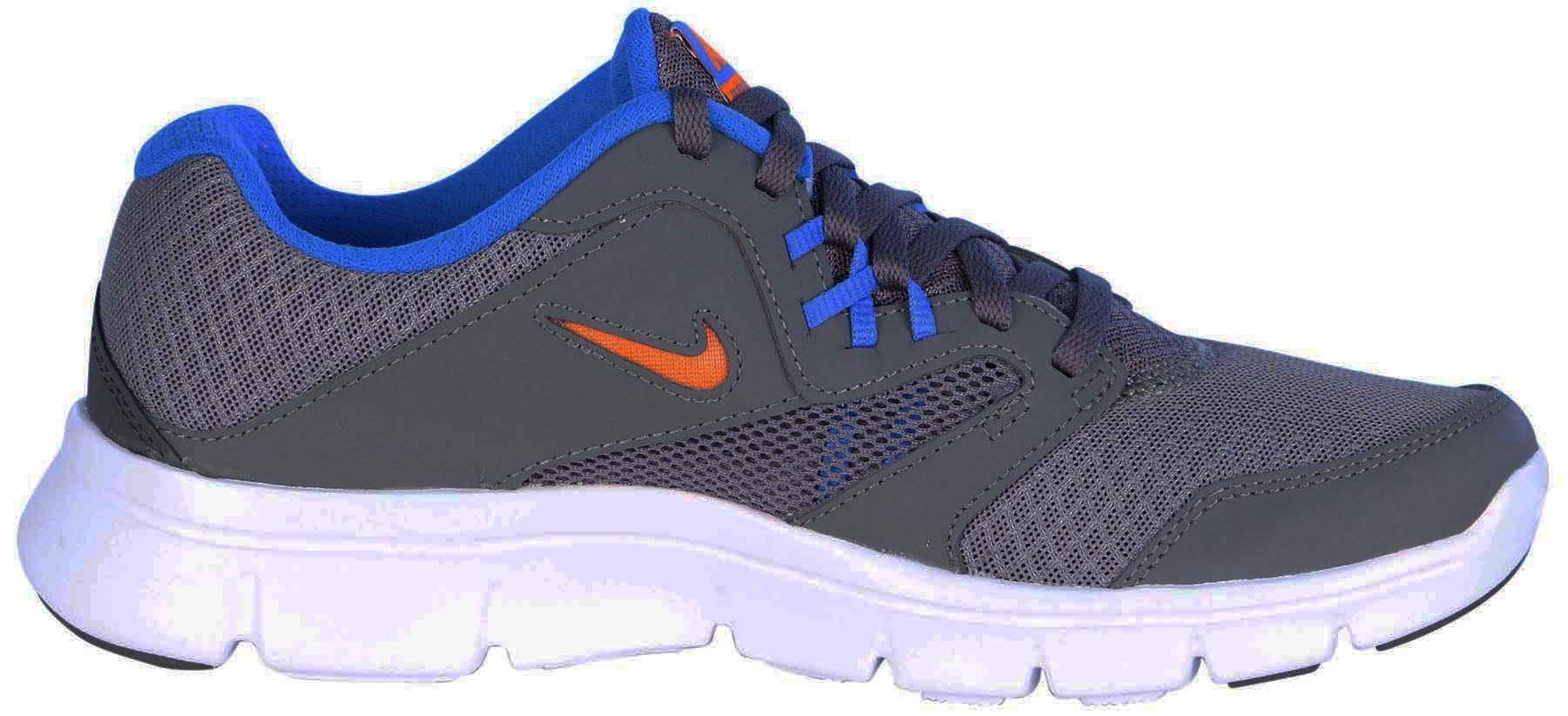 Nike Boys Flex Experience 3 (GS) Running Shoes - Cool Gray/Hyper Crimson - Size 7 | Lightweight Athletic Sneakers for Kids | Perfect for School, Sports & Daily Wear