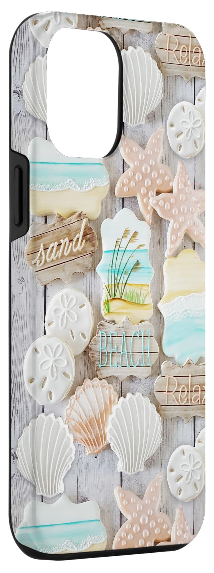 iPhone 12 Pro Max Case - Premium Sand Beach Design | Funny Beach Lover Phone Cover for Vacation, Travel & Summer Outdoor Activities