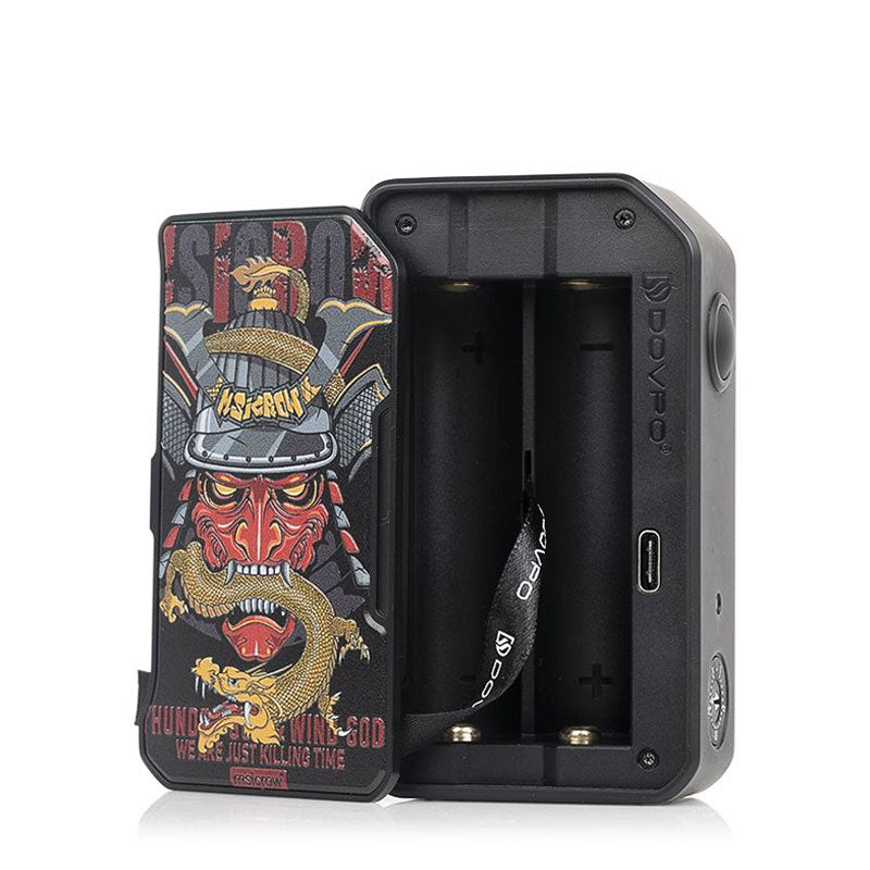 DOVPO M VV 2 Mod Box - Variable Voltage Vape Mod with OLED Screen | Perfect for Cloud Chasing & Sub-Ohm Vaping