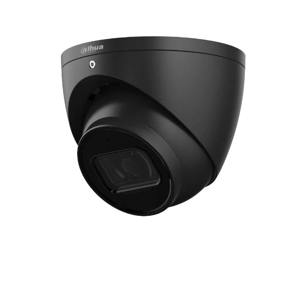 Dahua 5MP Outdoor Turret Security Camera with Night Vision - DH-IPC-HDW2531EMP-AS 0280B S2 AUS BLK for Home & Business Surveillance