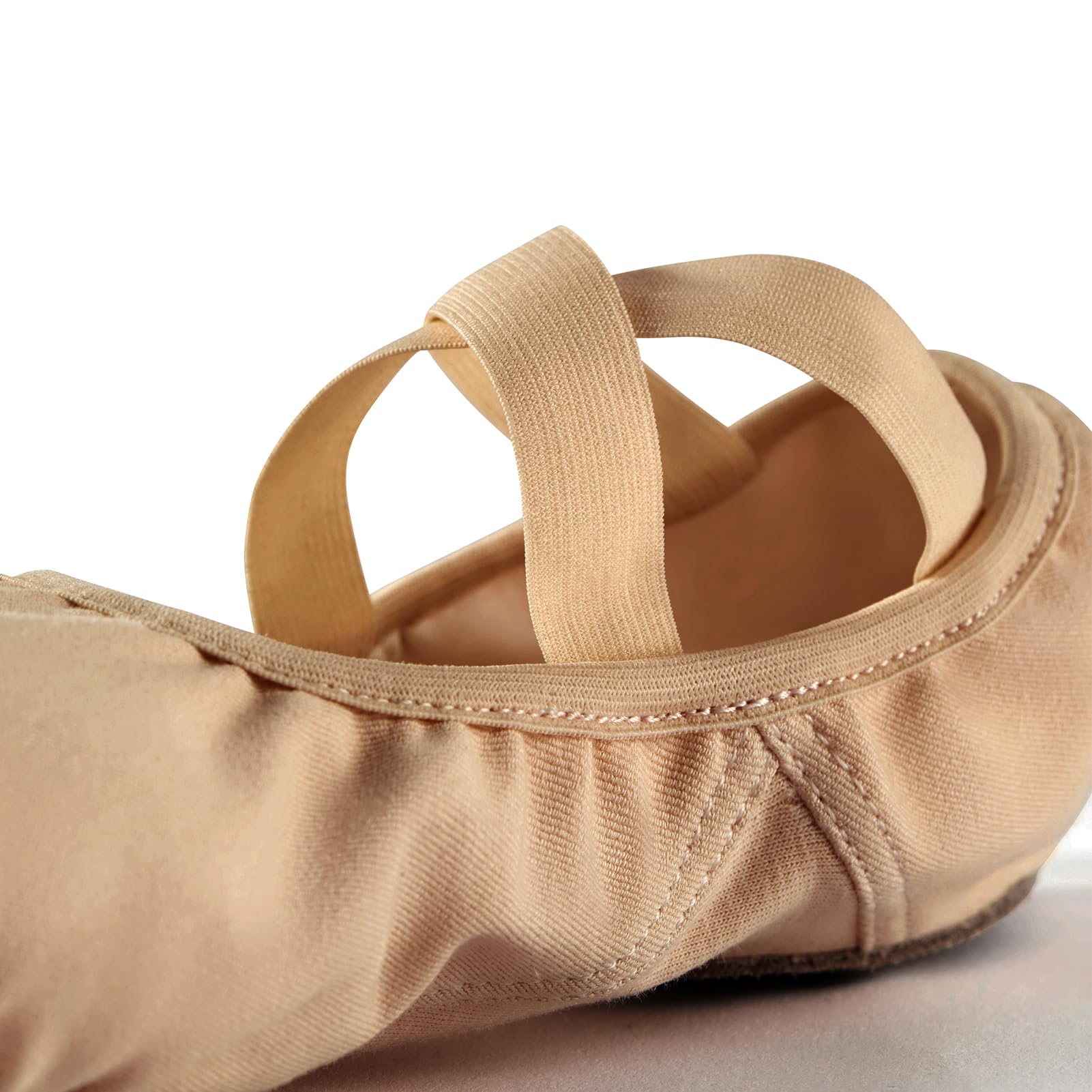 Phineein Girls Ballet Shoes - Split Sole Toddler Dance Shoes with Glitter for Kids - Perfect for Ballet Class, Recitals & Dance Performances
